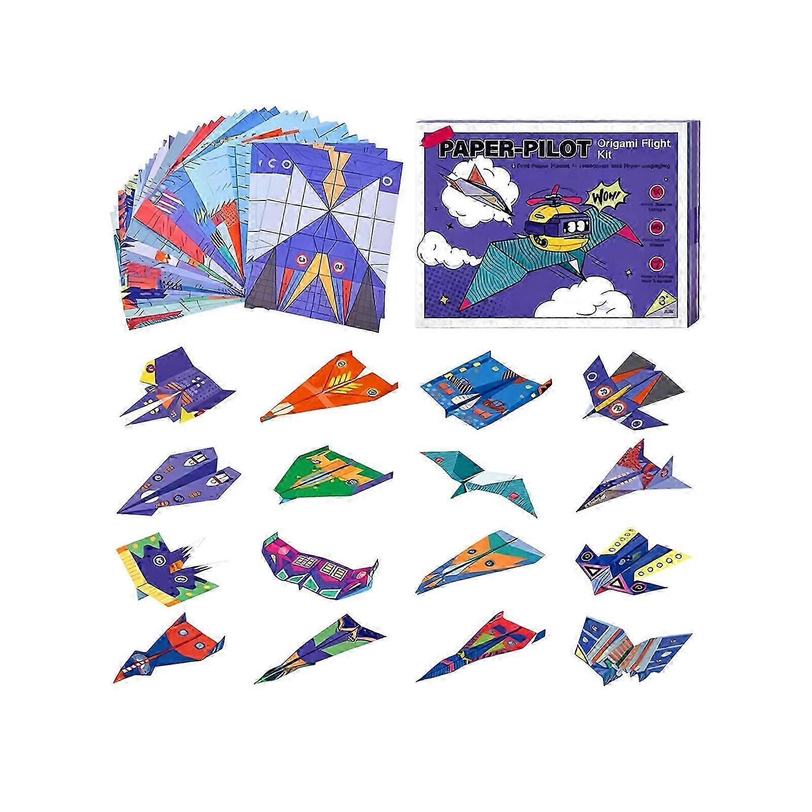 DIY Papierflieger-Buch-Set, Geschenkbox, Schmuck