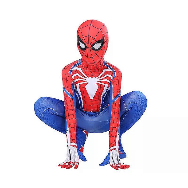 35-70in Adult Deadpool Costume Men Kids Cosplay Spider-Man Jumpsuit Black PantherAccessories Superhero Halloween Costume Child