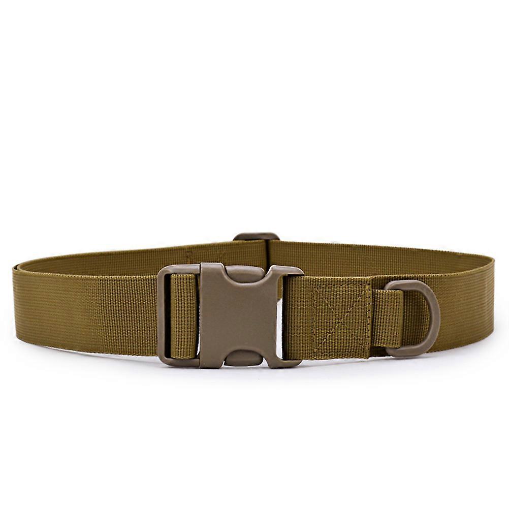 Belt Heavy Duty Belt for Wearing with Hook Loop Brown