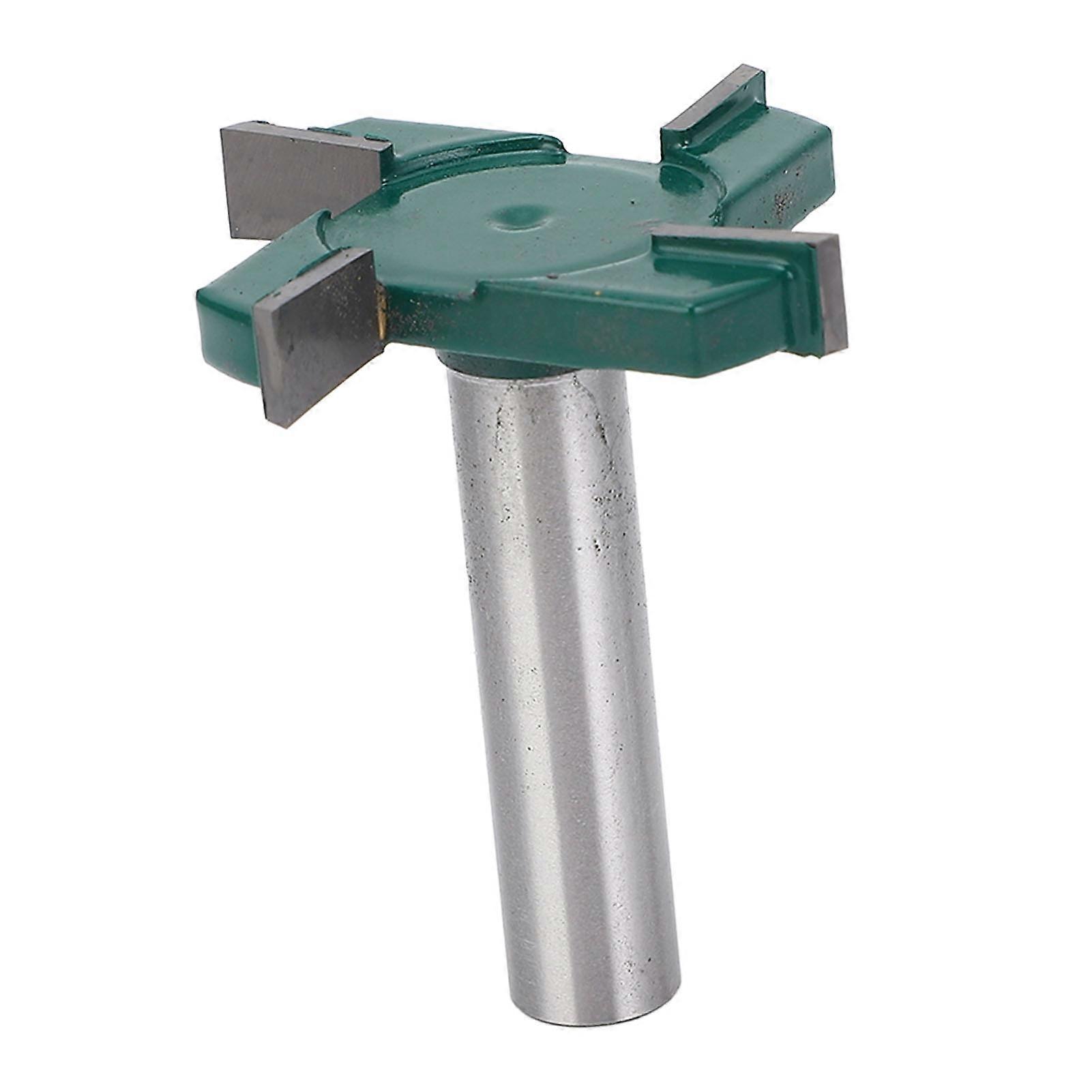 Flattening Surface Planing Router Bit 4 Flute 12mm Shank 50.8mm Diameter