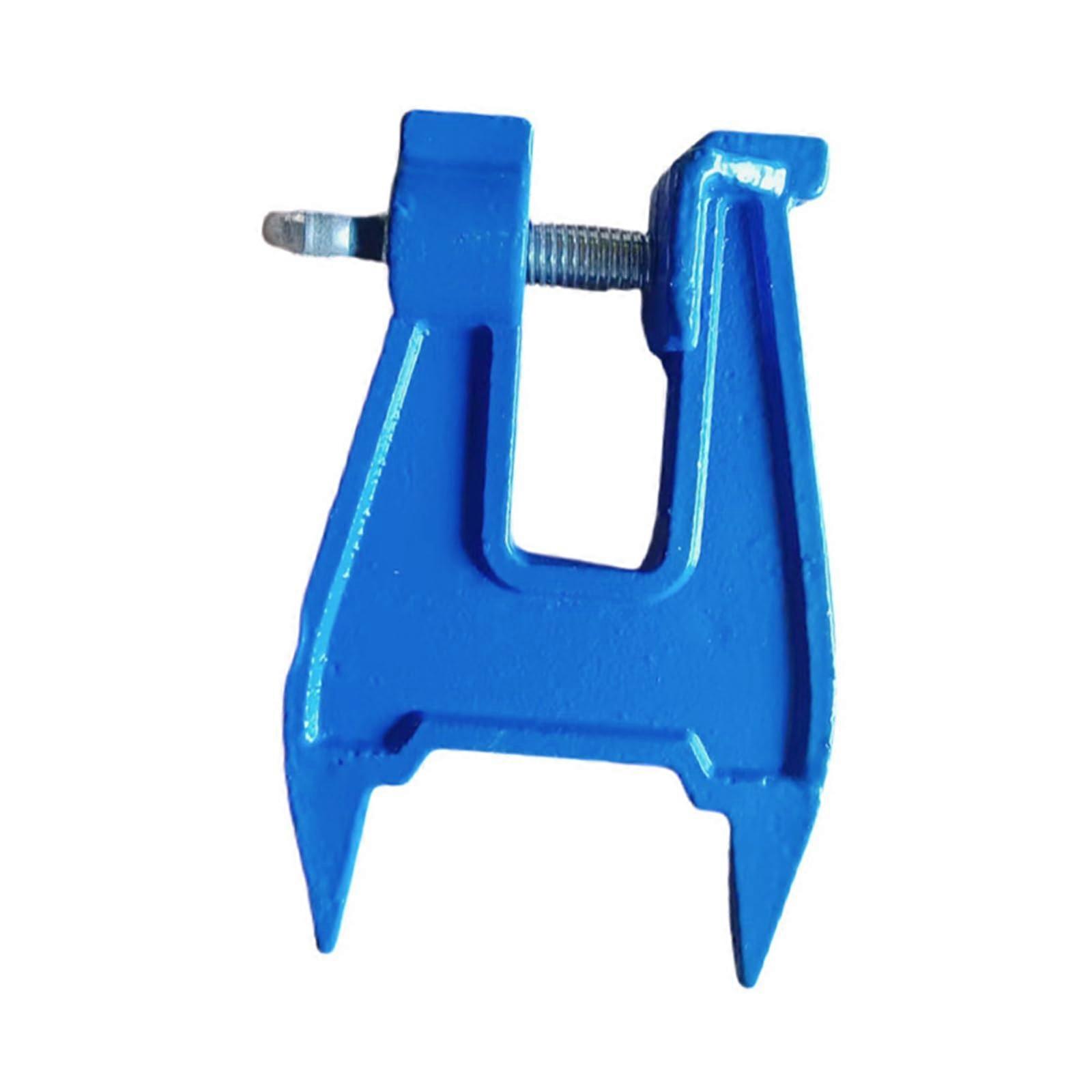 Essential Chainsaw Filing Jig Chainsaw Chain Sharpening Jig Lightweight And Compact Blue For Remote Job Site Use
