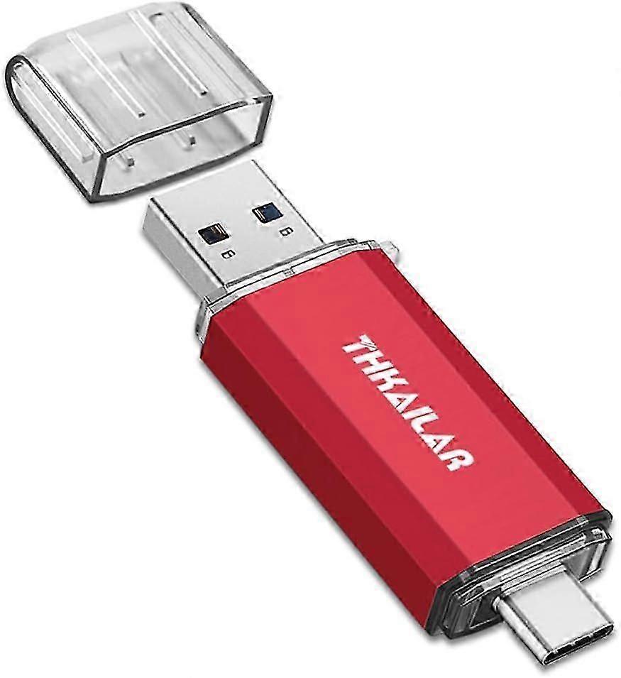 32 GB USB 3.1 Type-C OTG Fat32 Yüksek Hızlı Veri Depolama Flash Sürücüsü