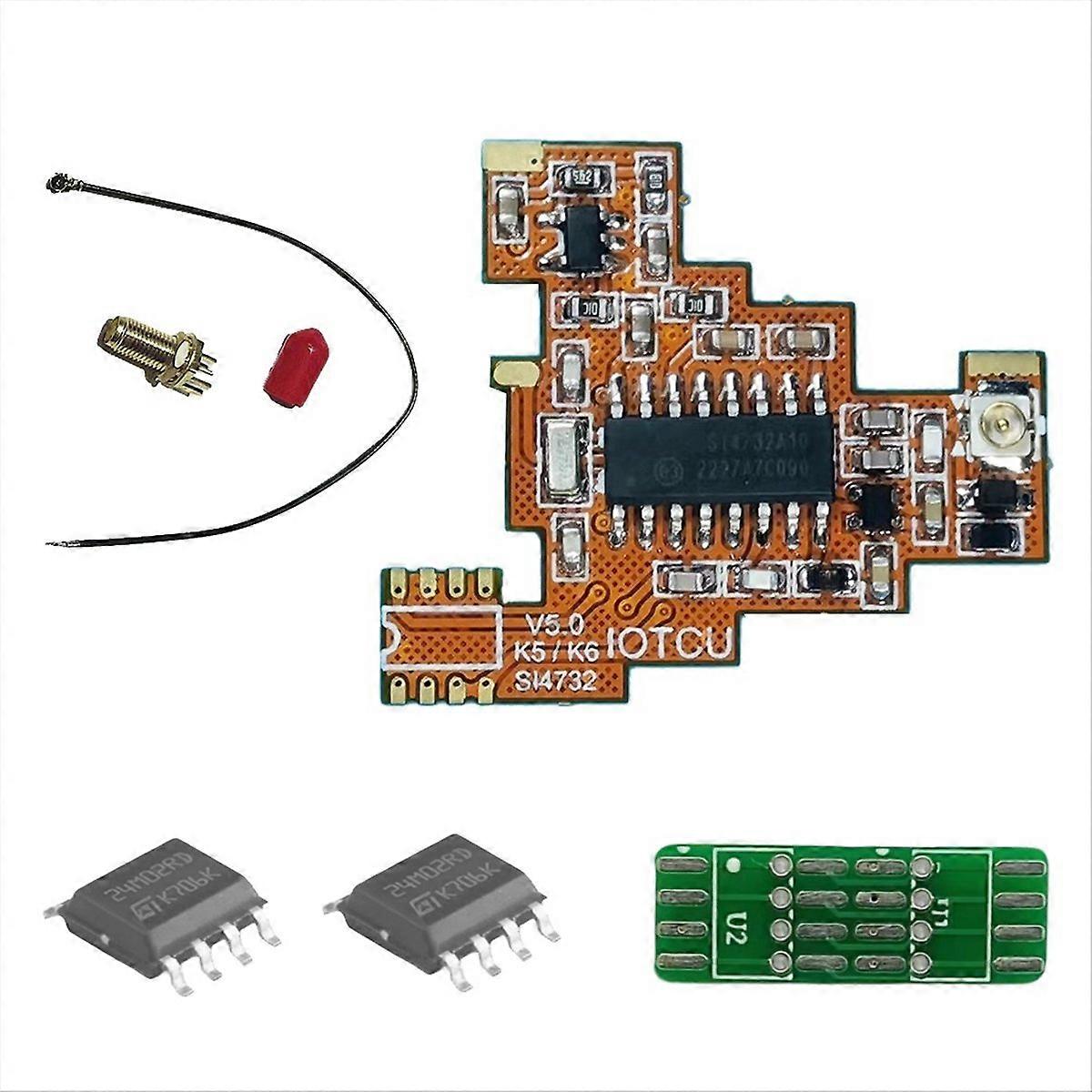 SI4732 V5.0 FPC Module+2x2M Chip Multi-System for UVK5 UVK6