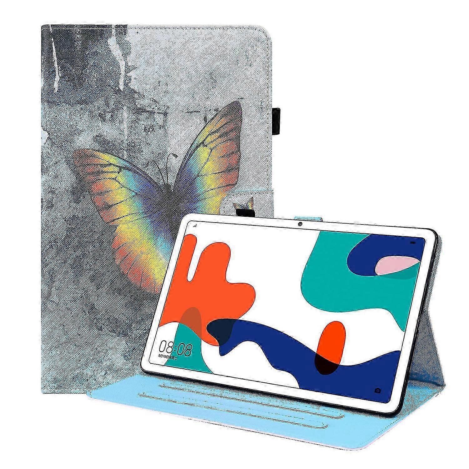 For Huawei Matepad 10.4 with Pencil Holder Auto Sleep/Wake Function PU Leather Smart Cover New-Arrival