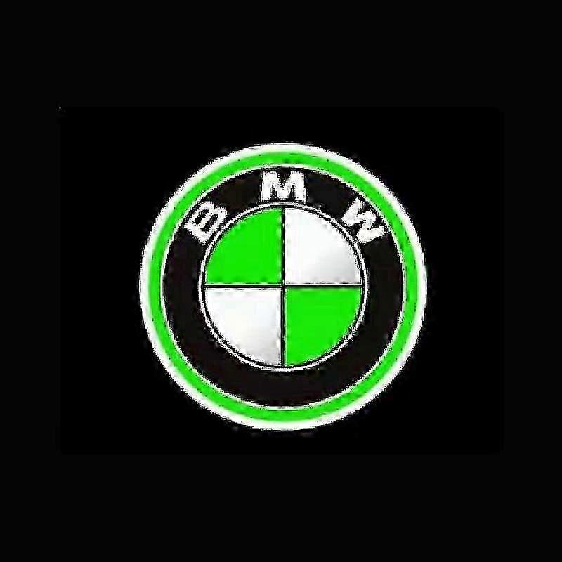 2 Pieces Led Car Door Welcome Puddle Lights Compatible With Bmw, Ambient Light Available In A Variety Of Patterns