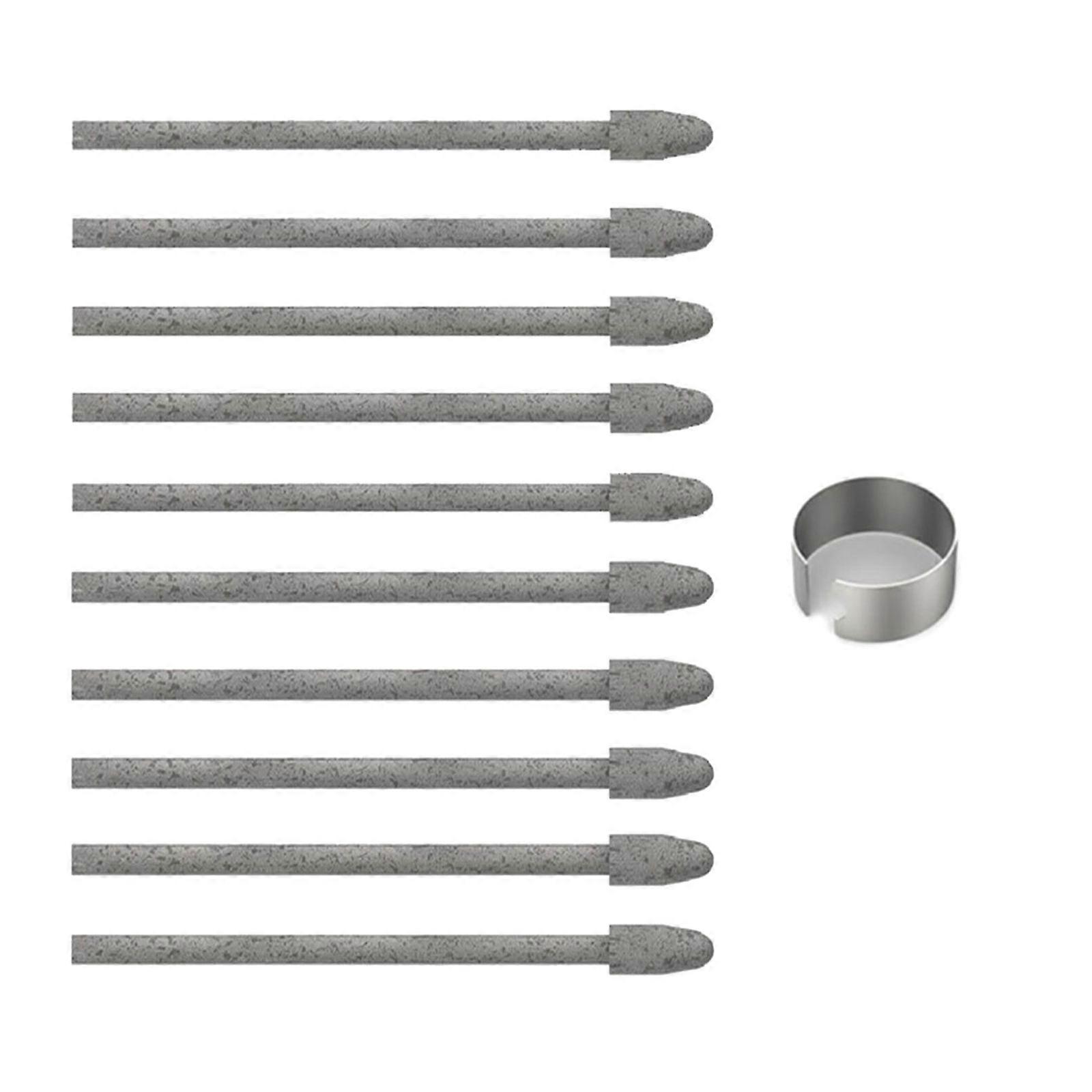 10 Units Premium Pen Writing Nibs With Carrying Clip Natural Line Management For KD200 PW517 PW110 Multicolor