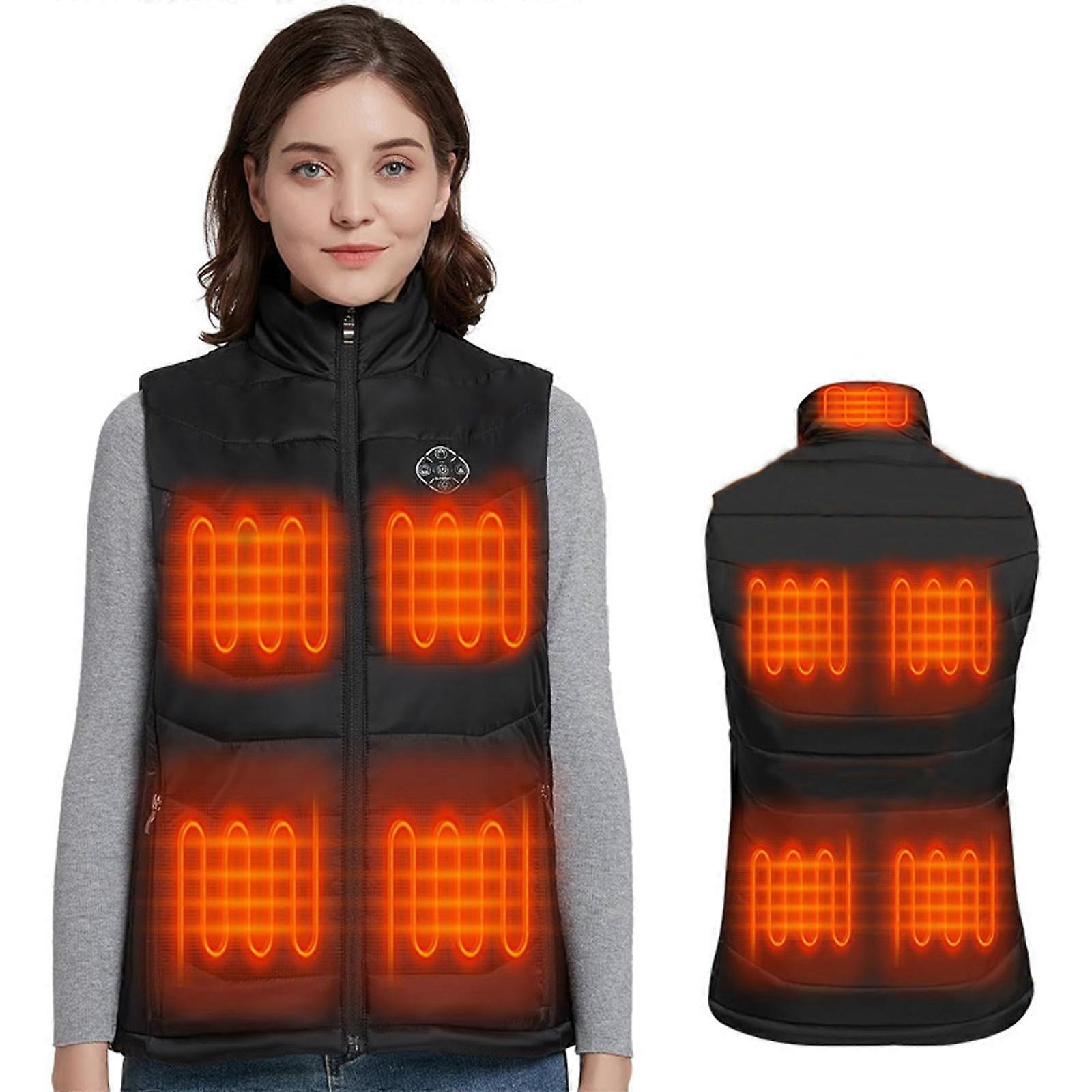 Multiple Purpose Thermal Heated Vest With Technology Waterproof Layer Cold Weather Essential  XL