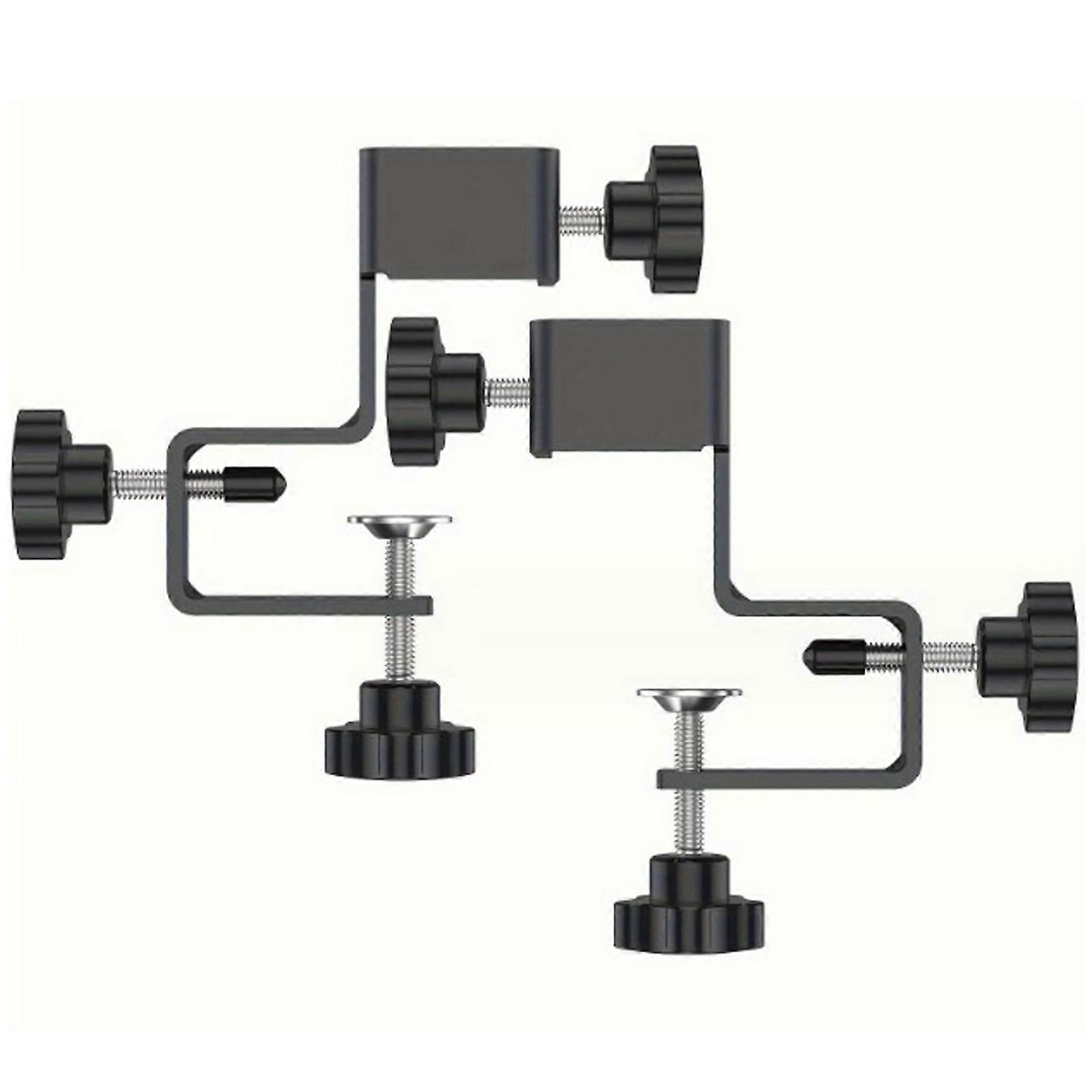 2Pcs/set Woodworking Jig Cabinet Tool Accessory Steel Drawer Front Fixing Installation Drawer Panel Clip Tool Multicolor