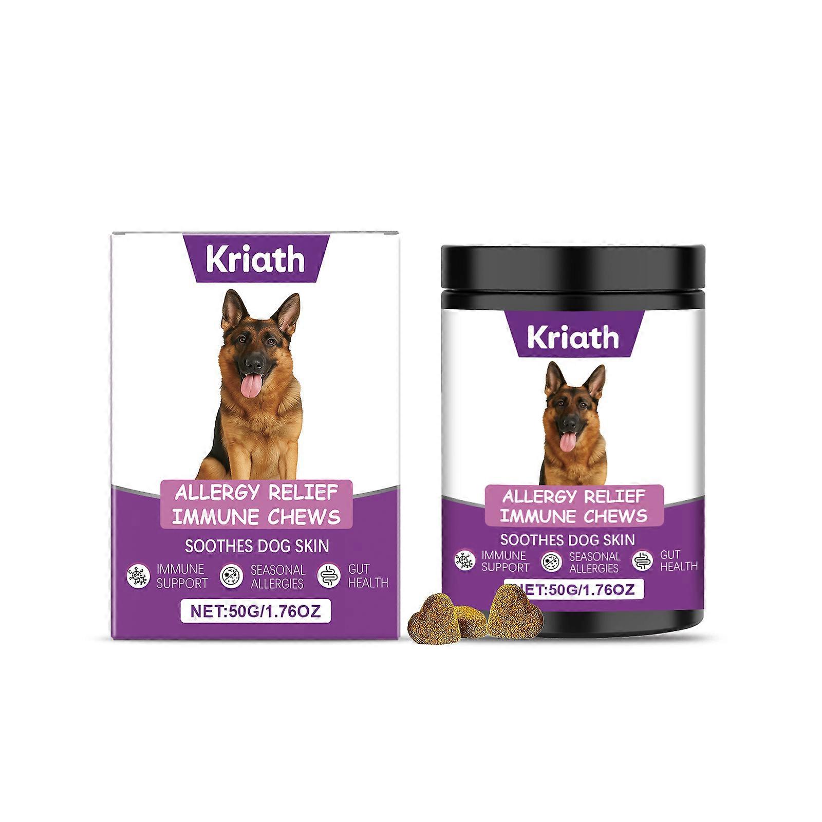 Dog Skin Relief Chewable Tablets