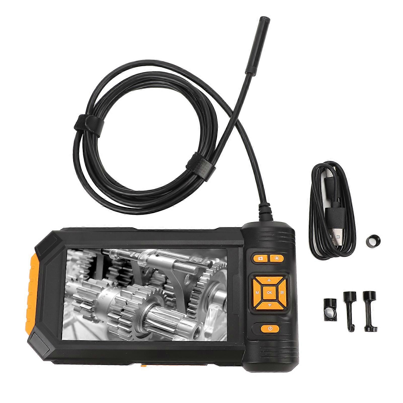 Engine inspection camera for evaporator with adjustable light