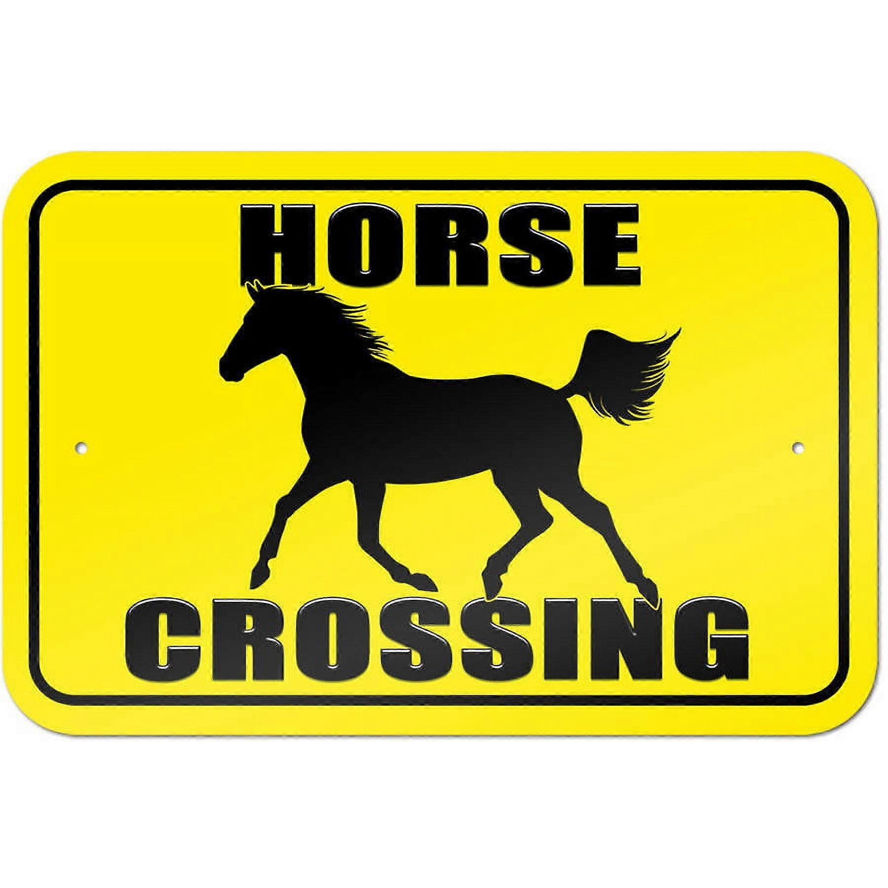 Horse Crossing Sign