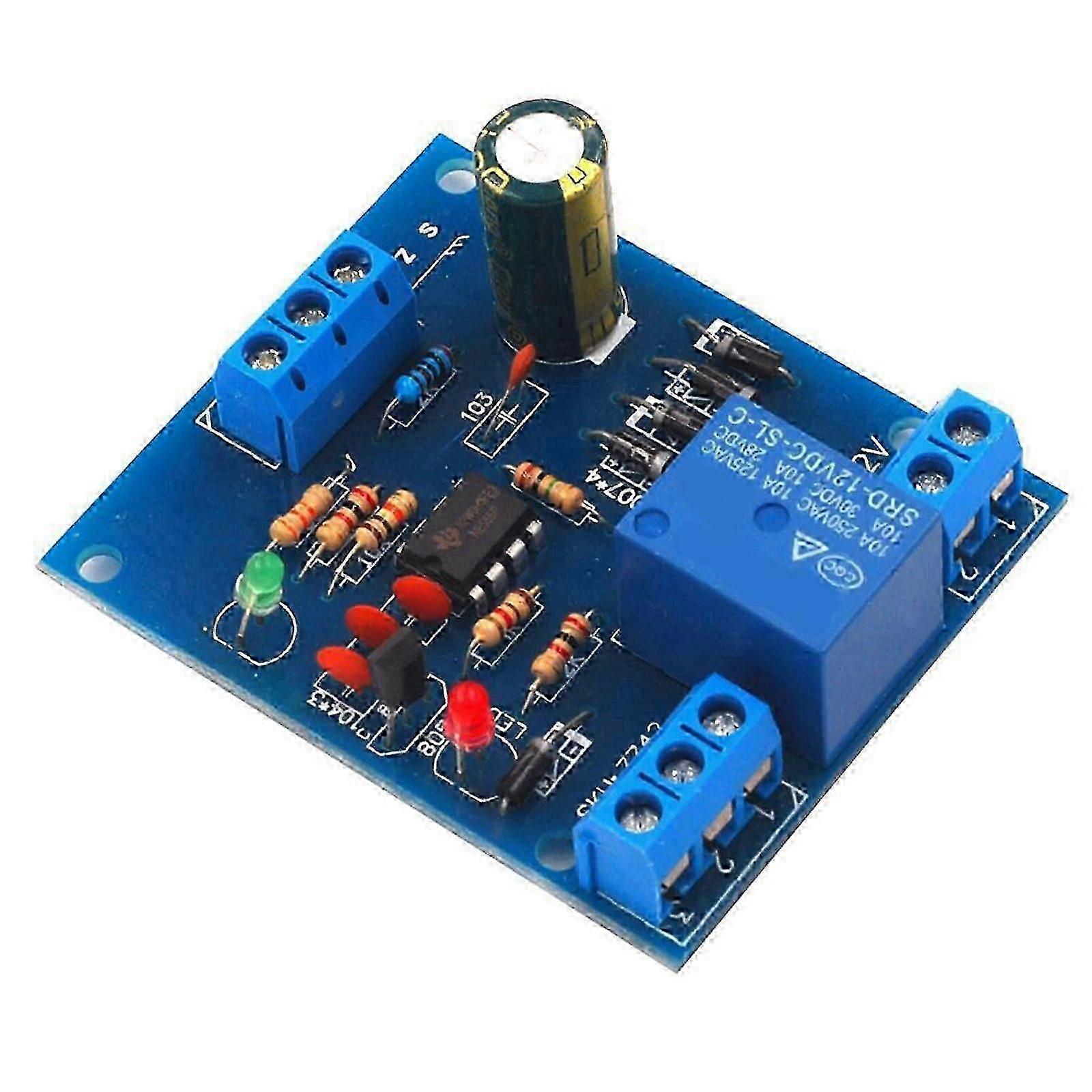 Automatic Water Level Sensor Controller Circuit Board Compatible Tanks And Pools 12v Power Input