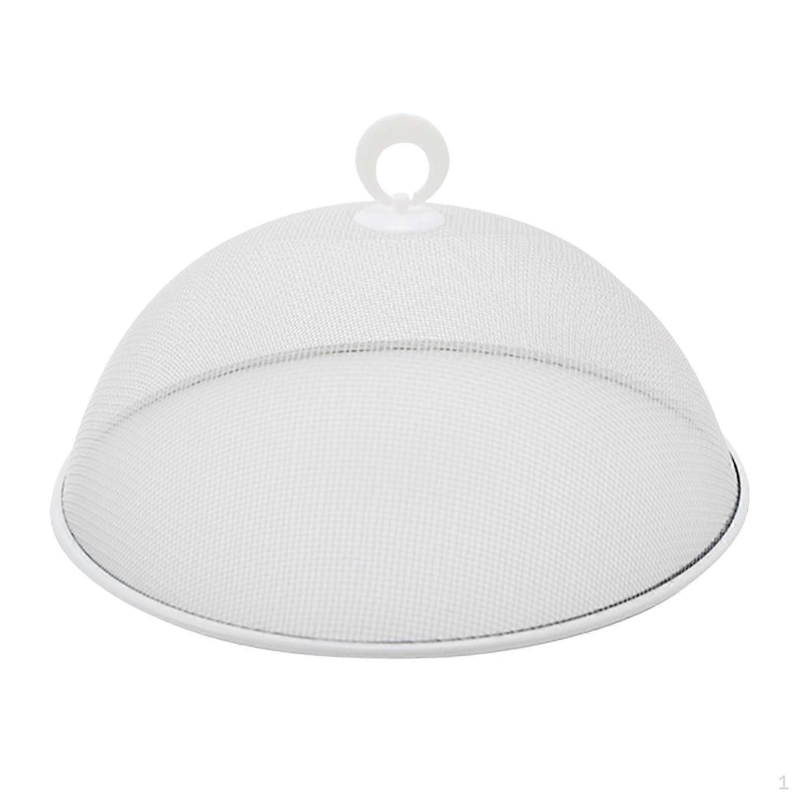 11.02 Inch Reusable Metal Mesh Food Cover Multi-Purpose Picnic for Picnics, Etc.