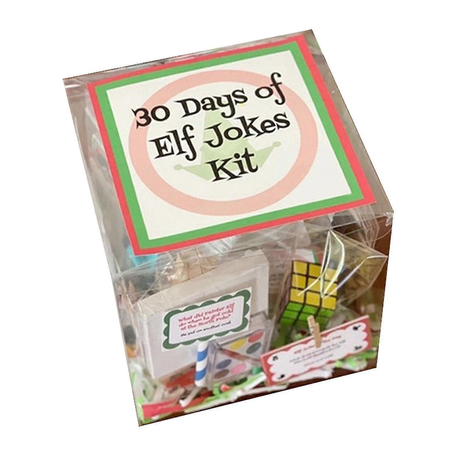 Festive Countdown Set with Magic Elf for Christmas Activities