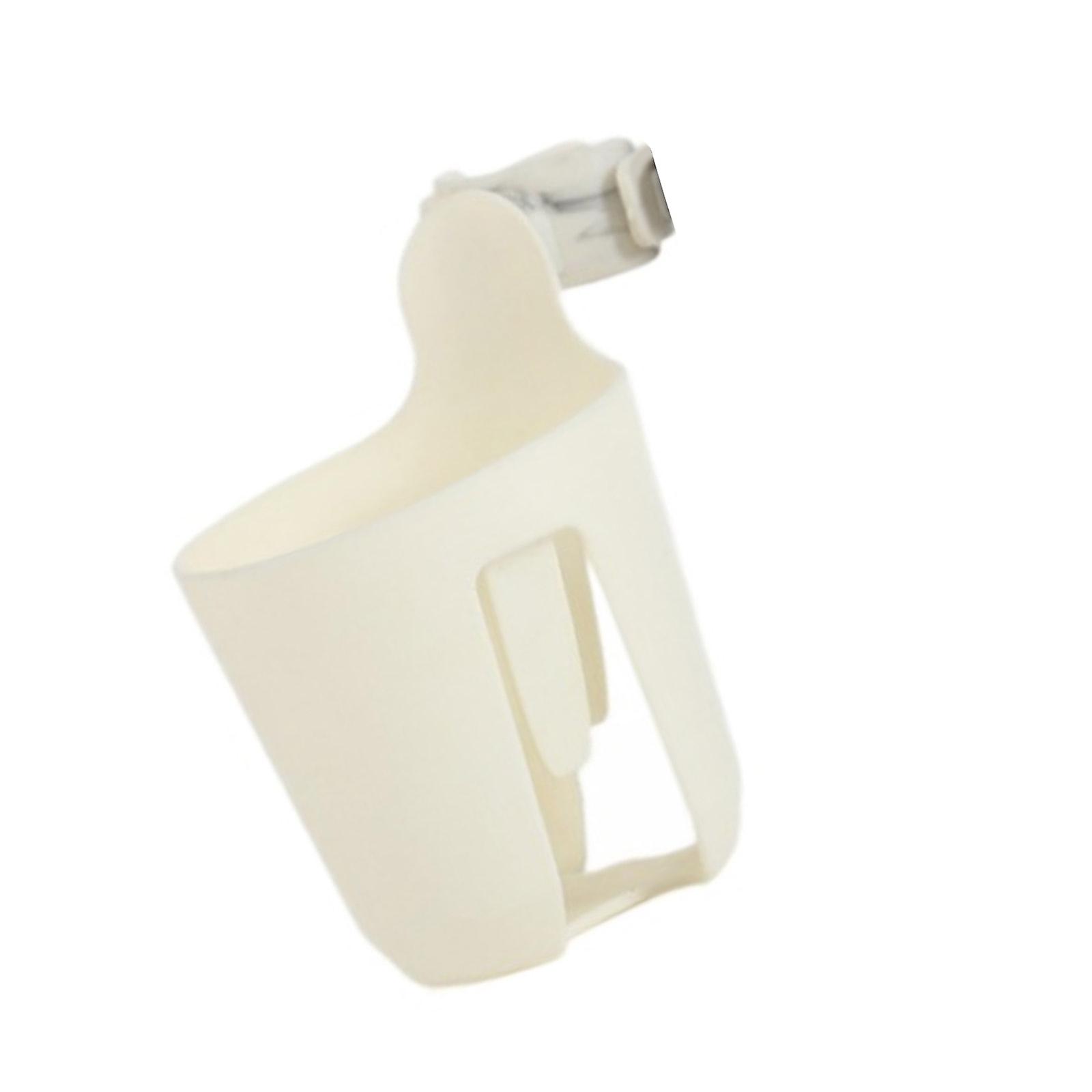 Spill Proof Strollers Accessory Cup Storage Holder Display Rack No Tool Needed for Quick Setsup Heat Resistant Design  White