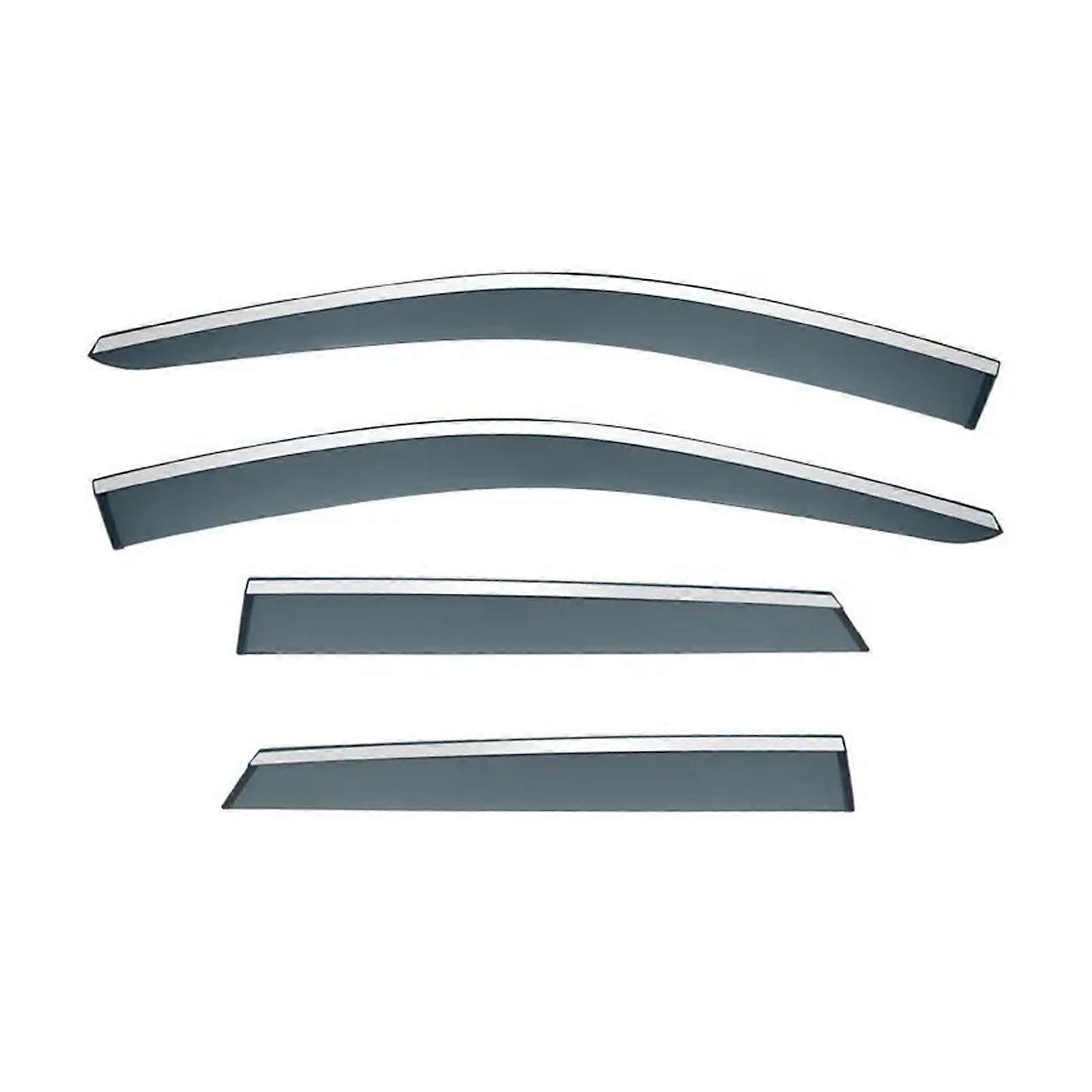Car Wind Deflectors Rain Guard Window Visors Side Vent Shades Weather Shields
