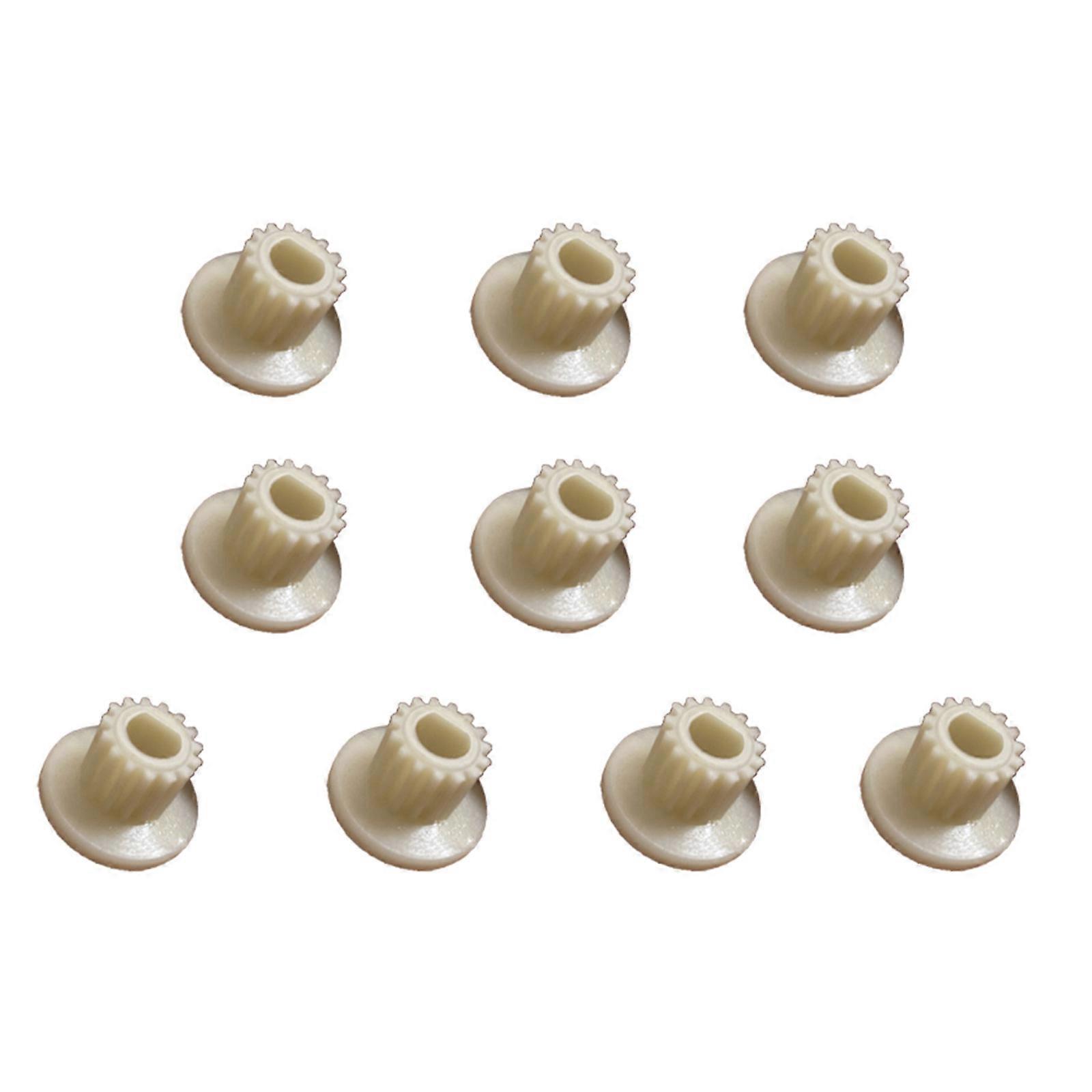 Set of 10 Bread Maker Part Motor Transmission Set Bread Machine Gear Motor 15 Teeth Bread Machine Drive Gear for Bread Multicolor