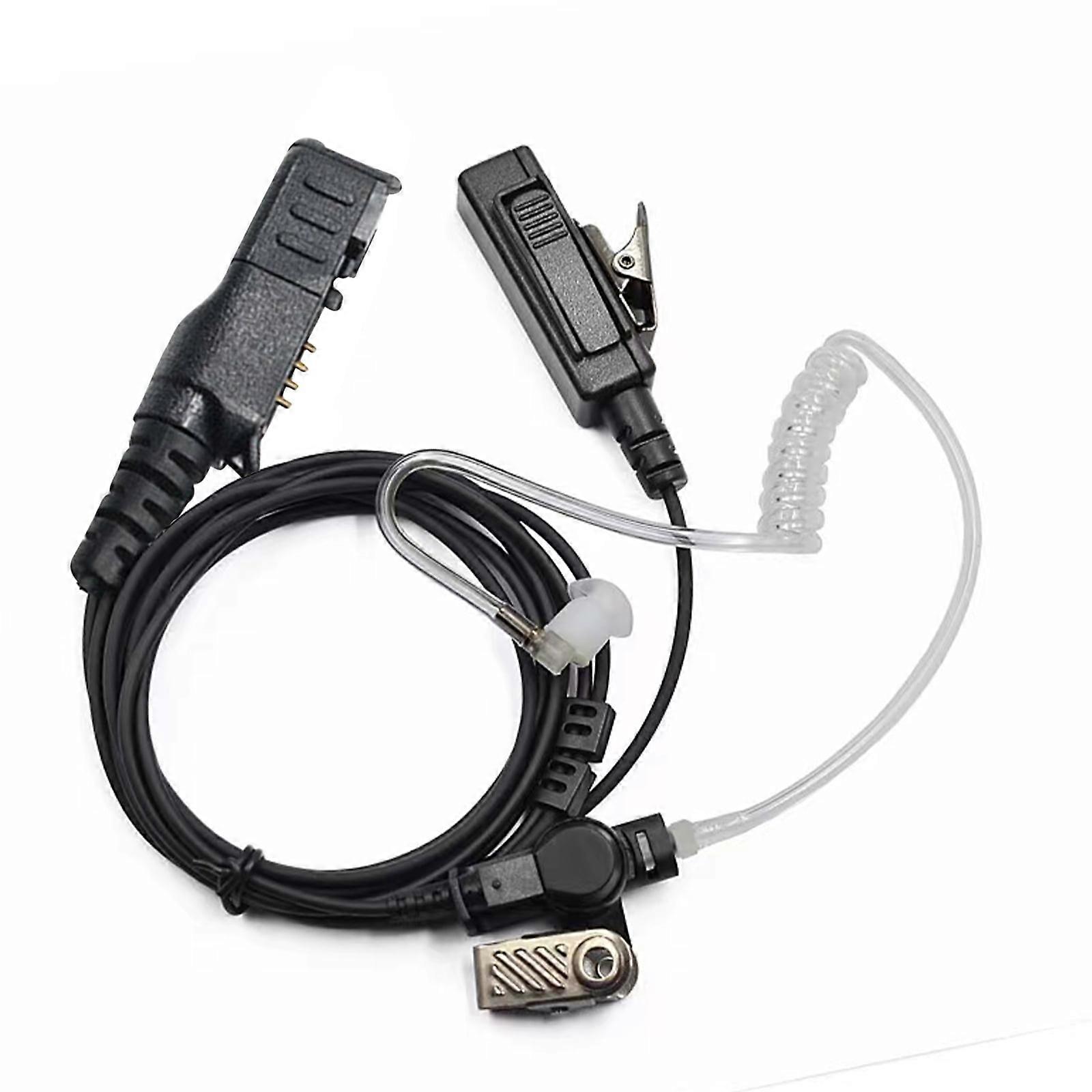 GUYUTING Covert Transparent Earphone for Motorola DP2600, MTP3200, XiR E8600 Hidden Microphone, Snug Fit