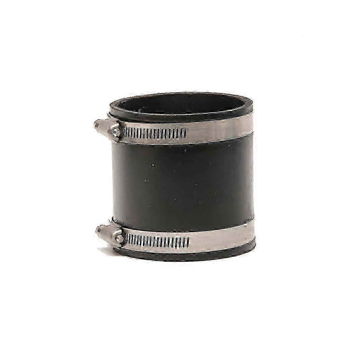 3 Inch Rubber Coupling Black - Rubber Pipe Coupling, 3 Inch Diameter, Hardware Clamp Vise Compatible