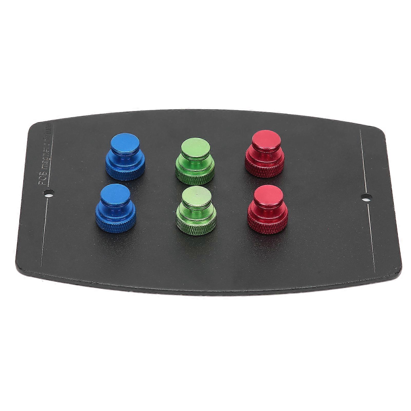 Universal PCB Board Holder Fixture with 6 Magnetic Pins Circuit Board Soldering Platform