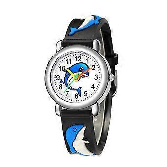 Quinlirra Uhren für Damen, Kinder und Jungen – Quarz-Analog-Armbanduhr mit niedlichem Muster – Modische Reiseaccessoires