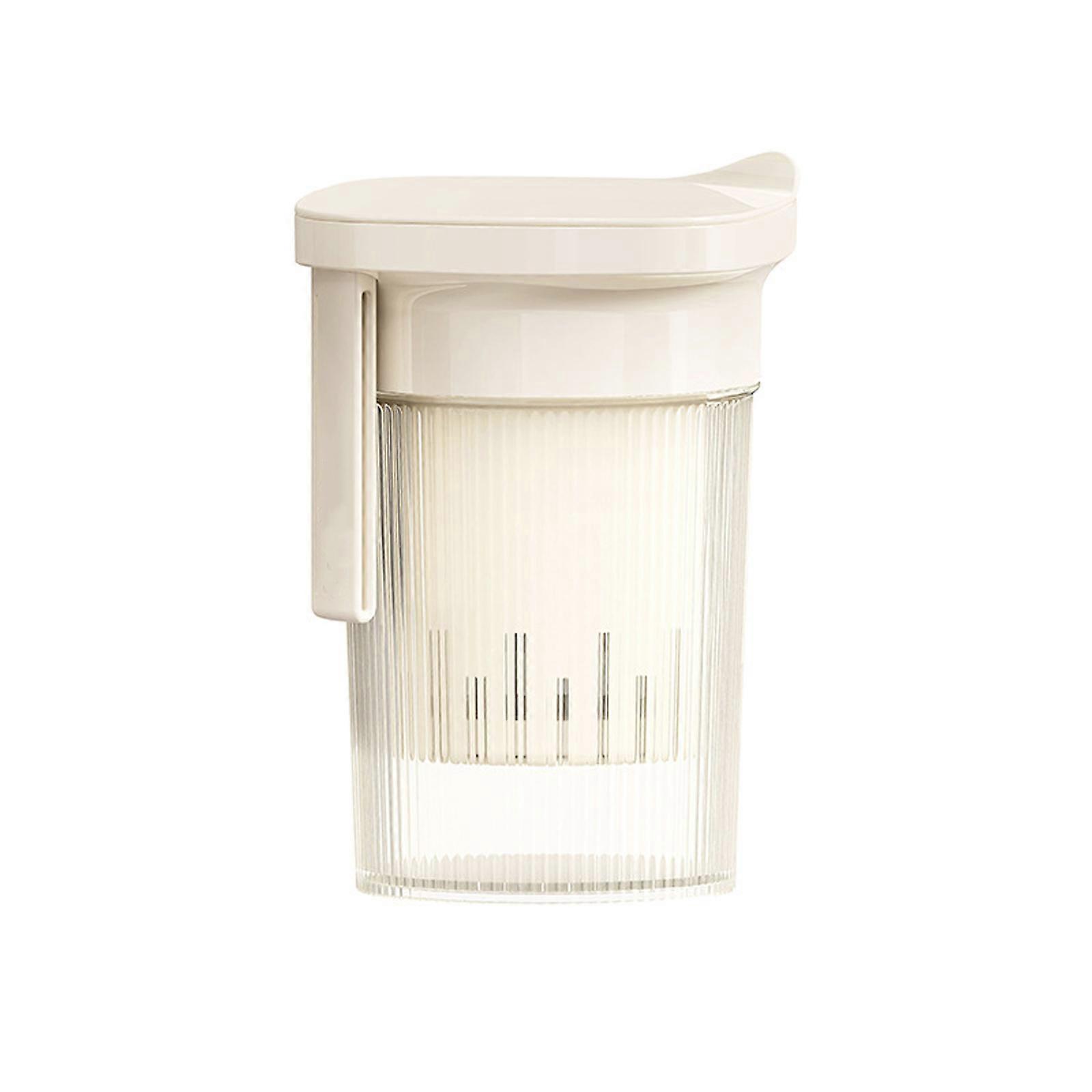 Professional Homemade Yogurt Maker with ABS Construction Practical Whey Separation Device Kitchen Gadget  White