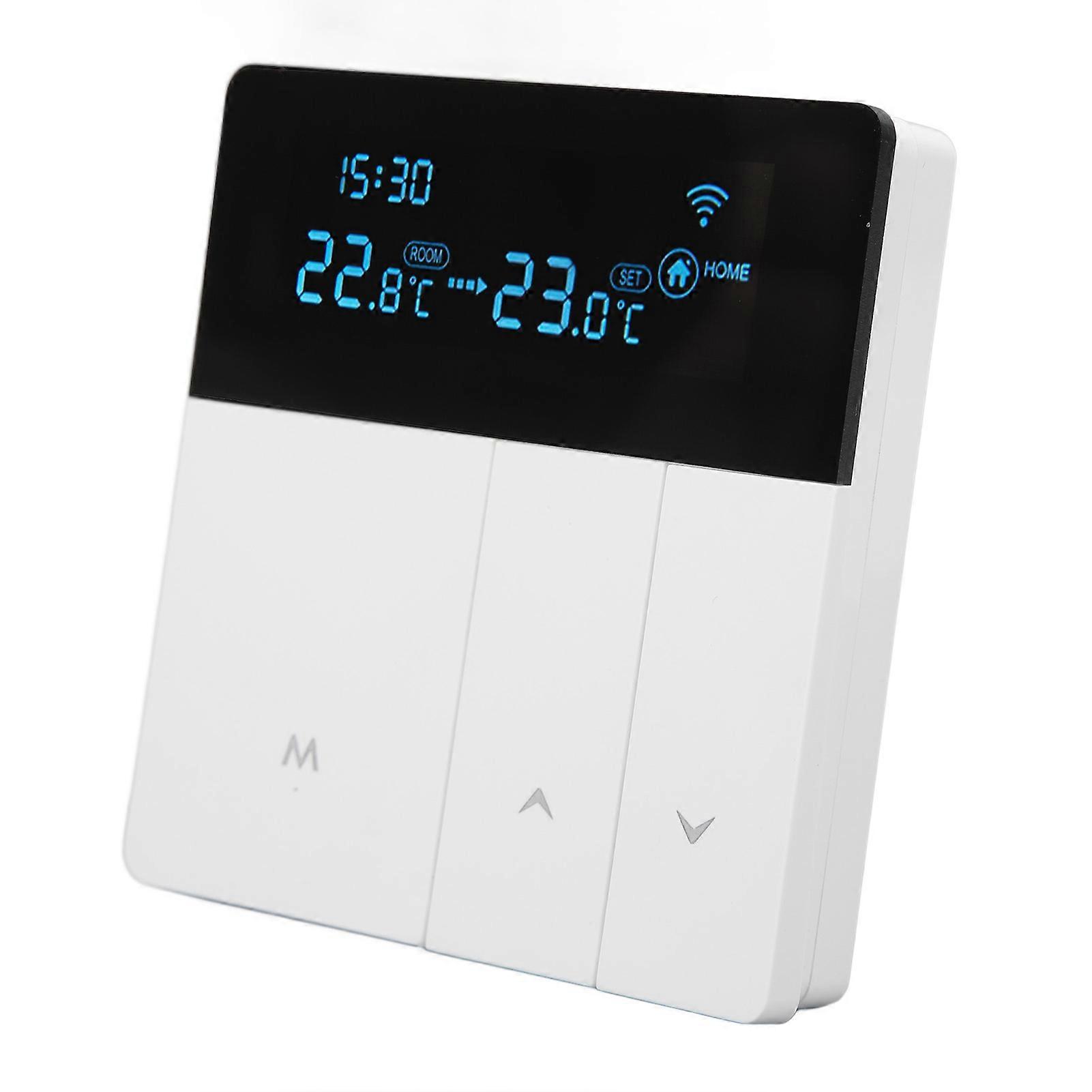 LCD Digital Remote Temperature Controller for Water Heating Boiler, APP Control, 90V - 240V for Tuya, European Type