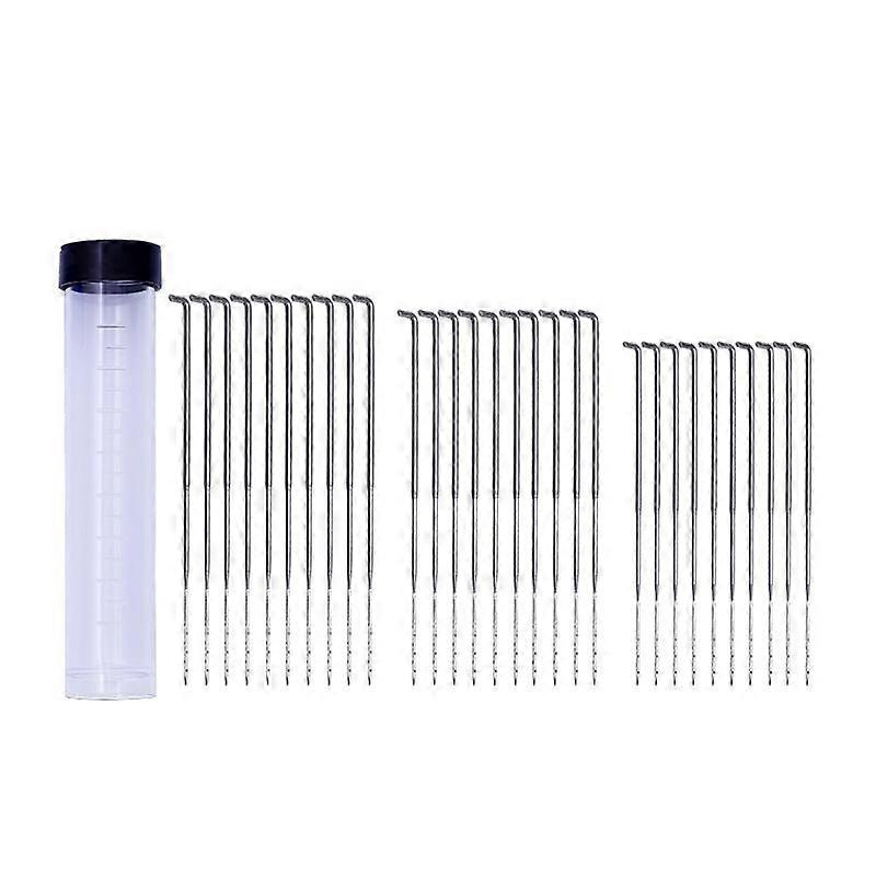 30 PCS Wool Felt Needle Felt Needle Felting Starter Kit Felting Needles Felt Diy Package for Felting with Bottle