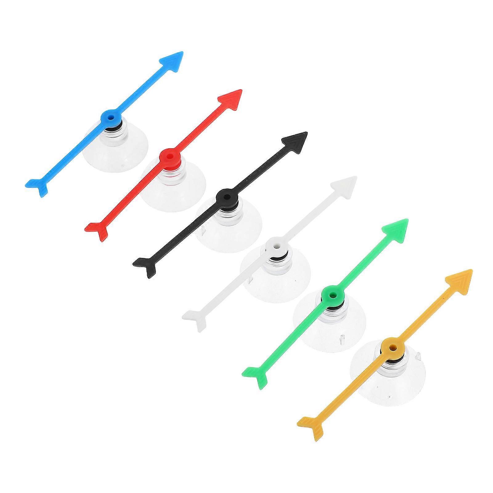 Game Spinner Arrow 6Pcs Assorted Props Classroom Accessories 10X3X2CM Board Game Accessory