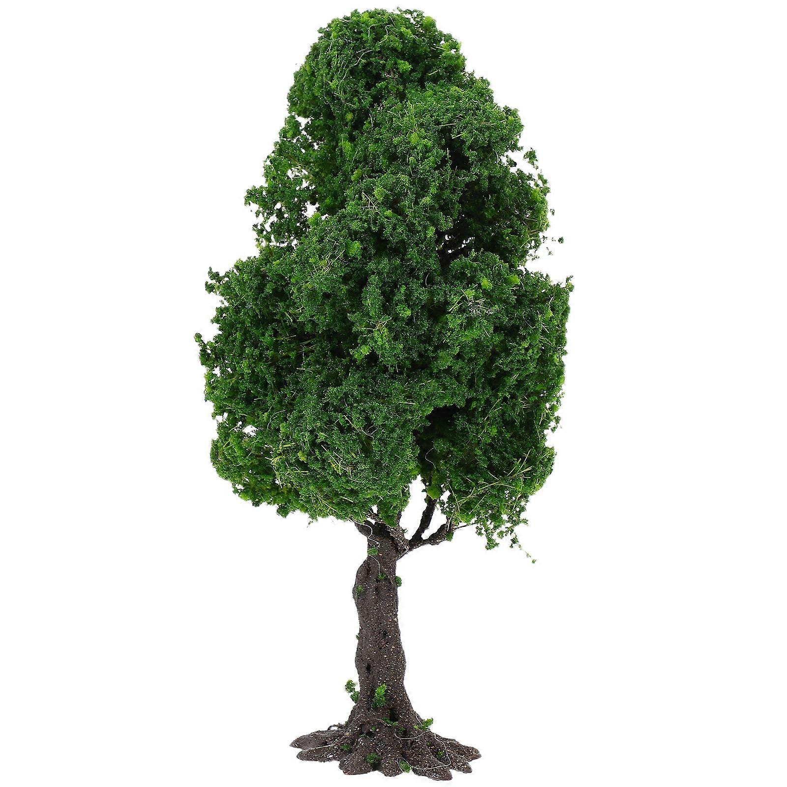 Landscape Tree Miniature Tree Model for Decoration Green Plastic Wire