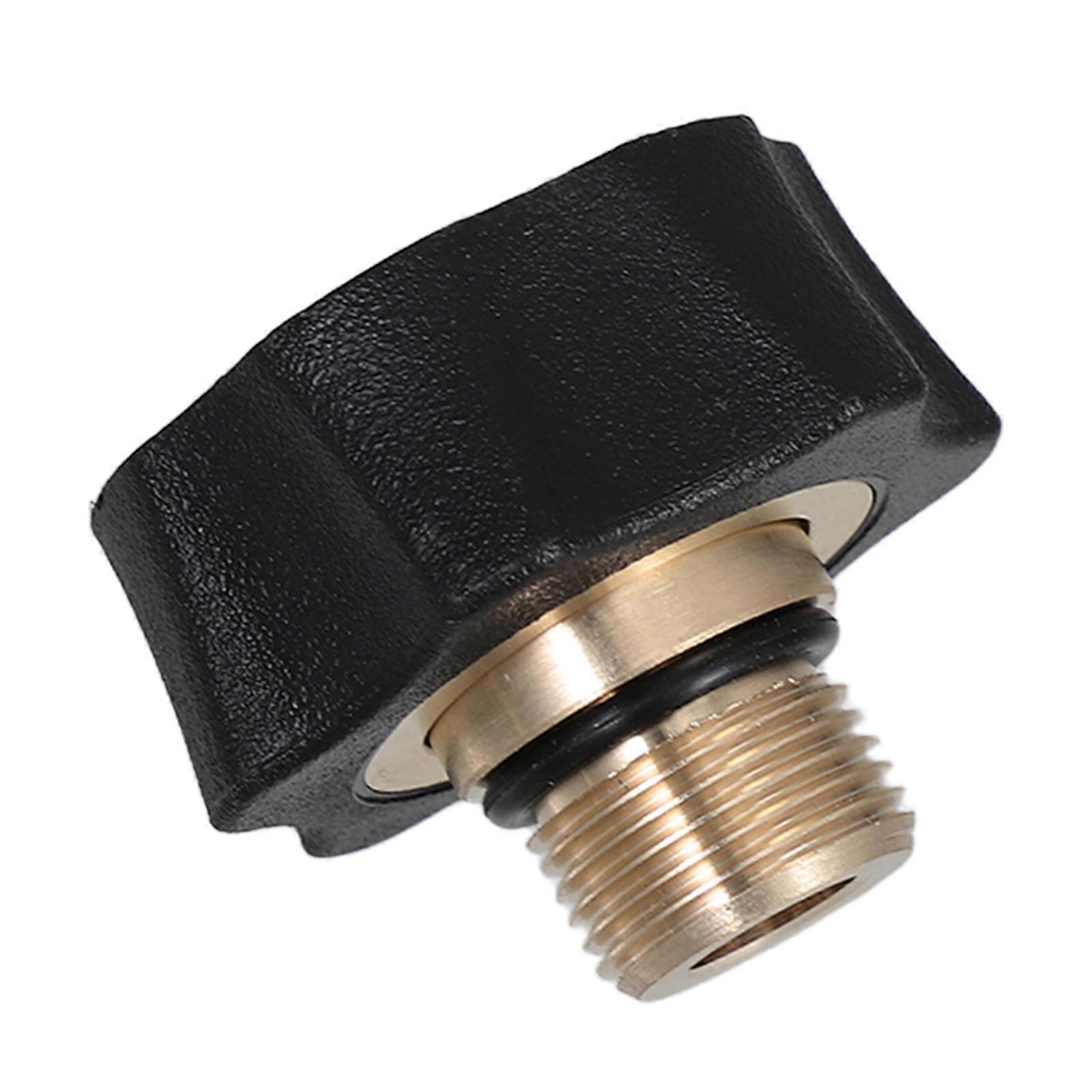 Black Pressure Washer Pump Inlet Adapter with Filter for Water Connection