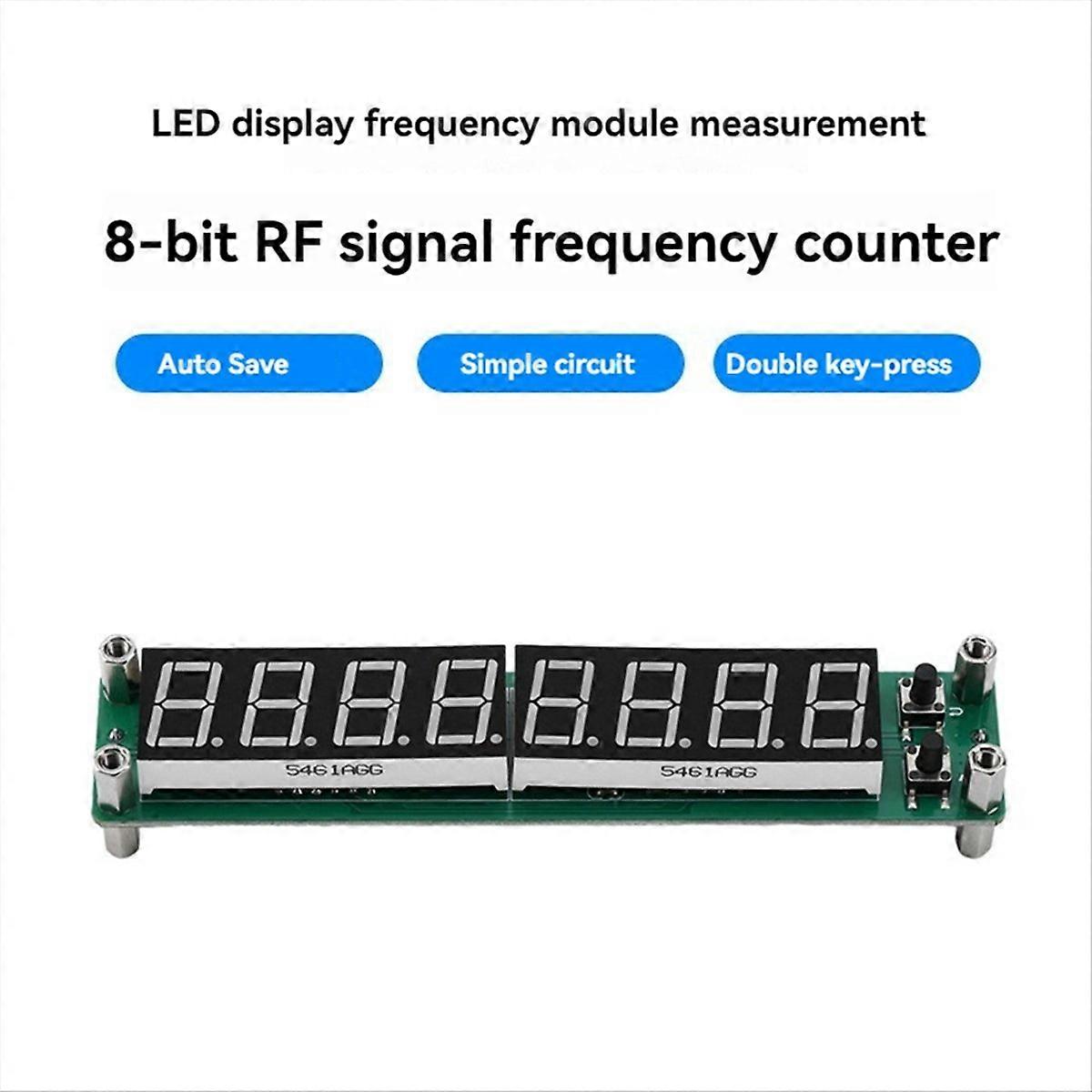 0.1-1200MHz Signal Frequency Counter Cymometer Meter,Green Light