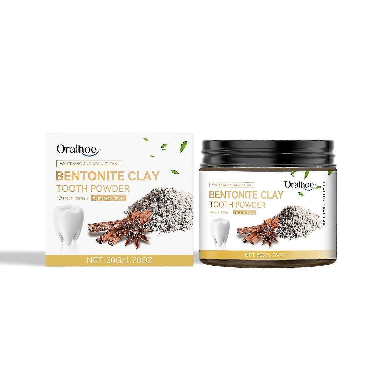 Cinnamon Volcanic Ash Tooth Powder - Natural Teeth Cleaning