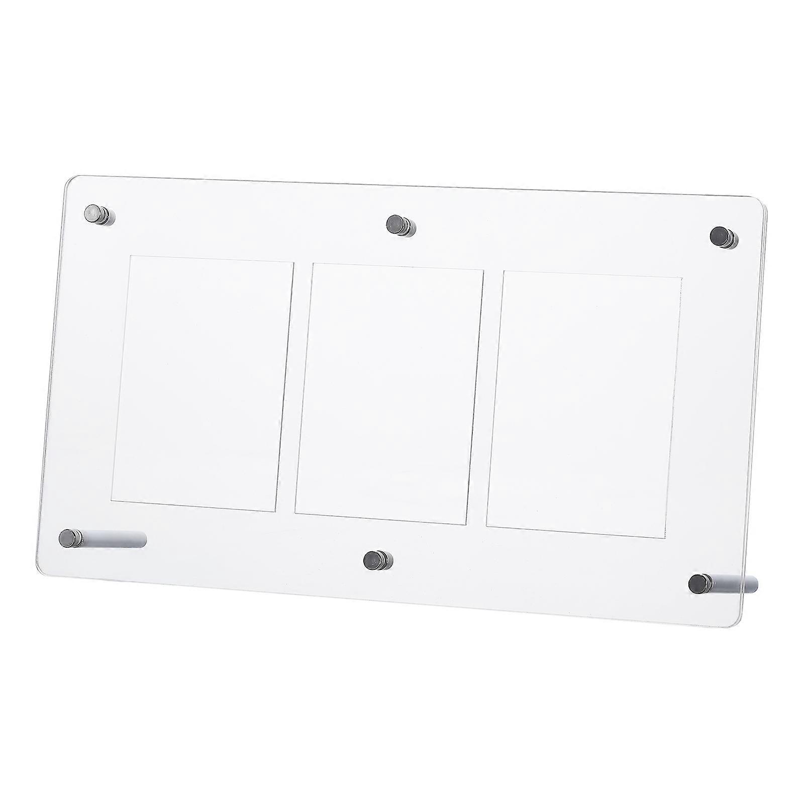 Trading Card Frame Holder Game Card Display Organizer Clear Acrylic Display Stand