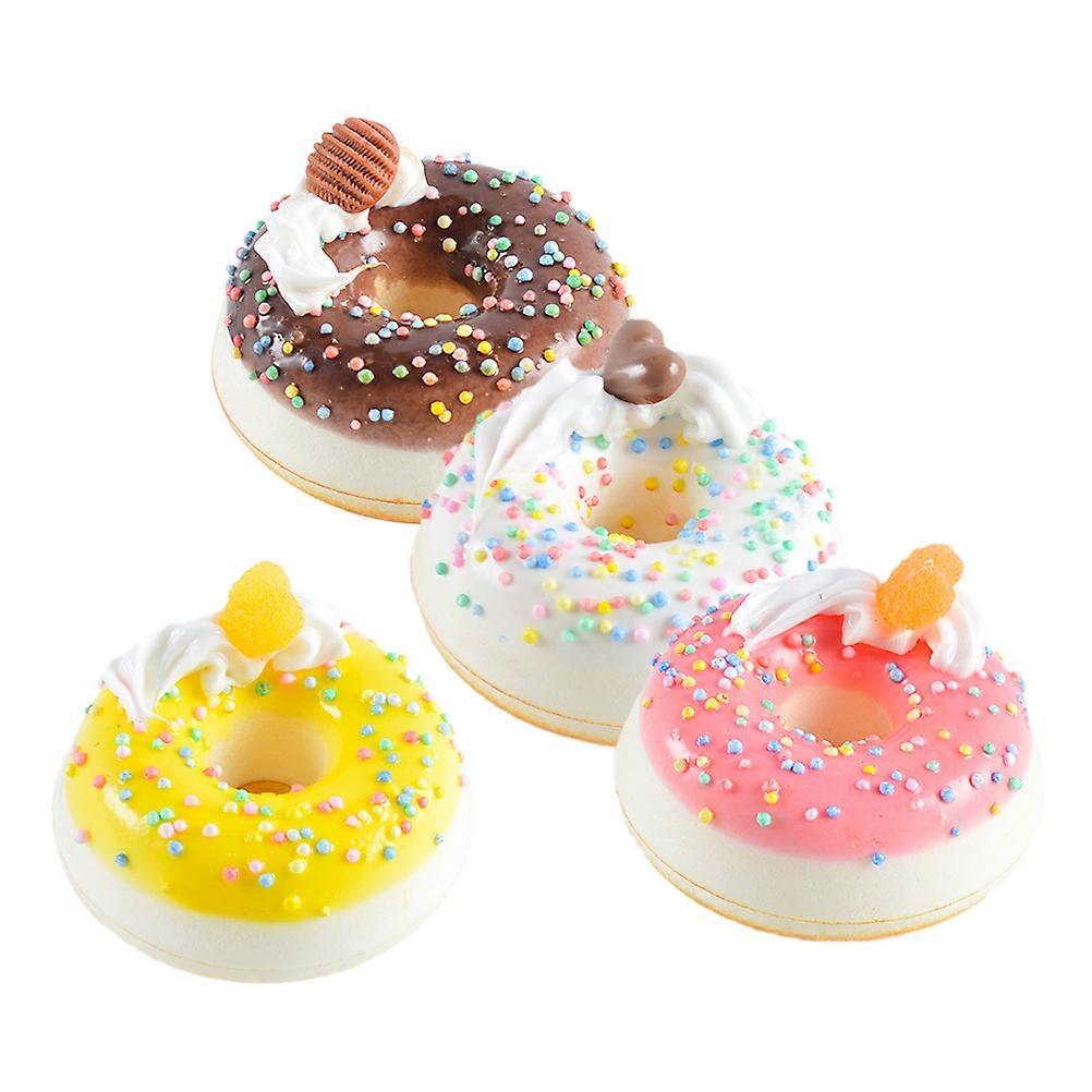 Simulation Donuts Models Fake Donut Models for Decor 4Pcs Assorted