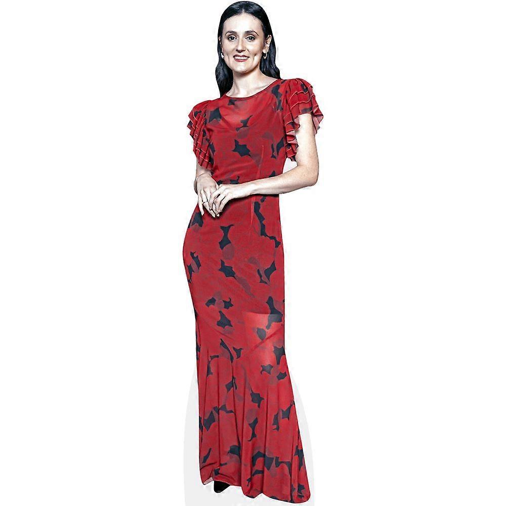 Posy Sterling (Red Dress) Cardboard Cutout (lifesize OR mini size). Standee. Stand Up.