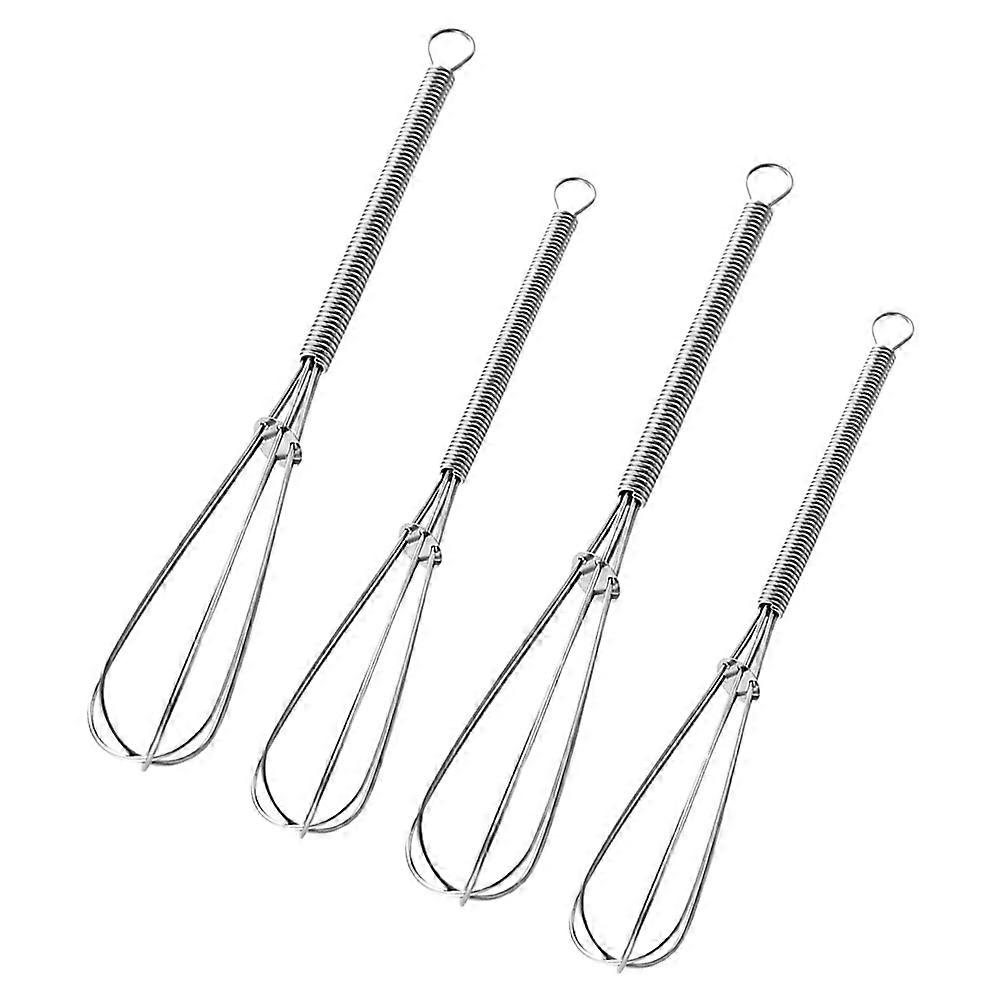 Stainless Steel Egg Whisk Set for Whisking 4Pcs Multi-Use Kitchen Tool