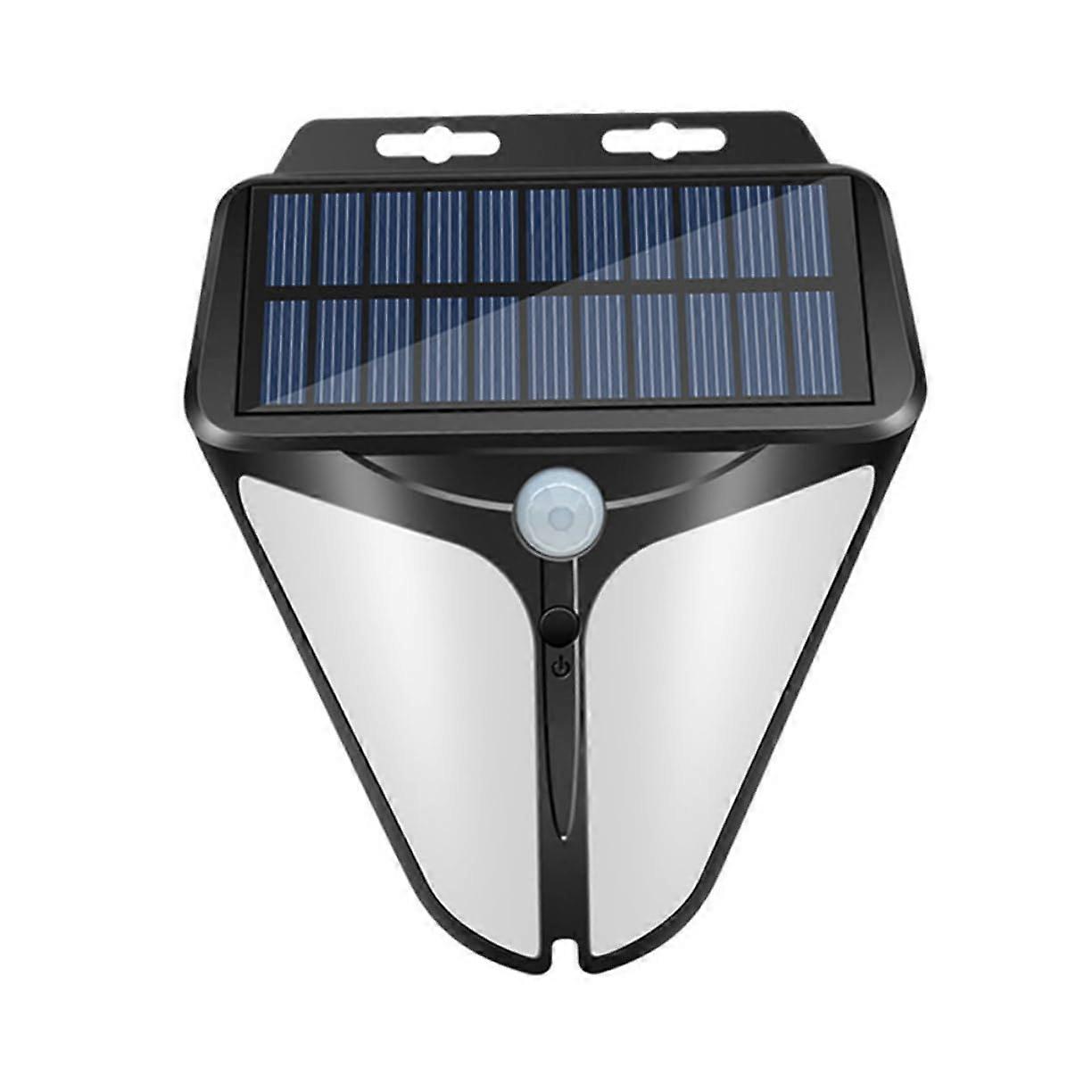 Solar PIR Motion Sensor Alarm Light Outdoor Security Lamp for Home Garden Farm with Adjustable Detection Angle