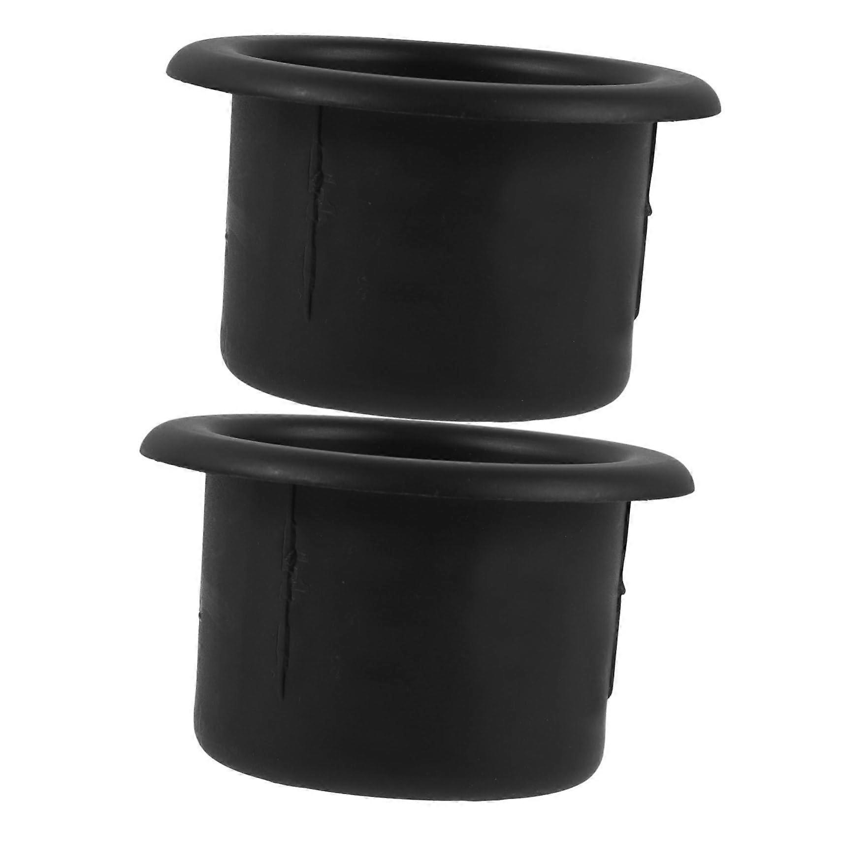 2pcs Durable Cup Holder Insert for RV Boat and Sofa with AntiSpill Secure Fit and Easy Installation