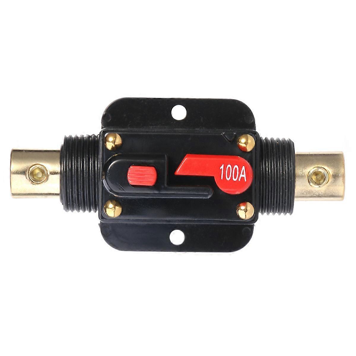 Circuit Breaker Reset Fuseholder 100a for Car Audio System Protection