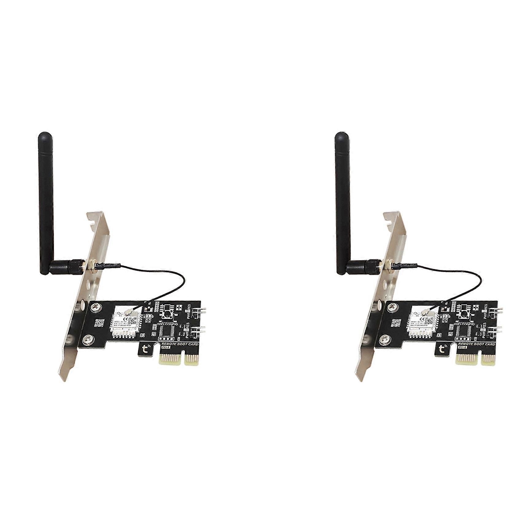2X TUYA Smart Computer Power Reset Switch WiFi Computer on/Off Switch Module APP Control Timer/Voice Control