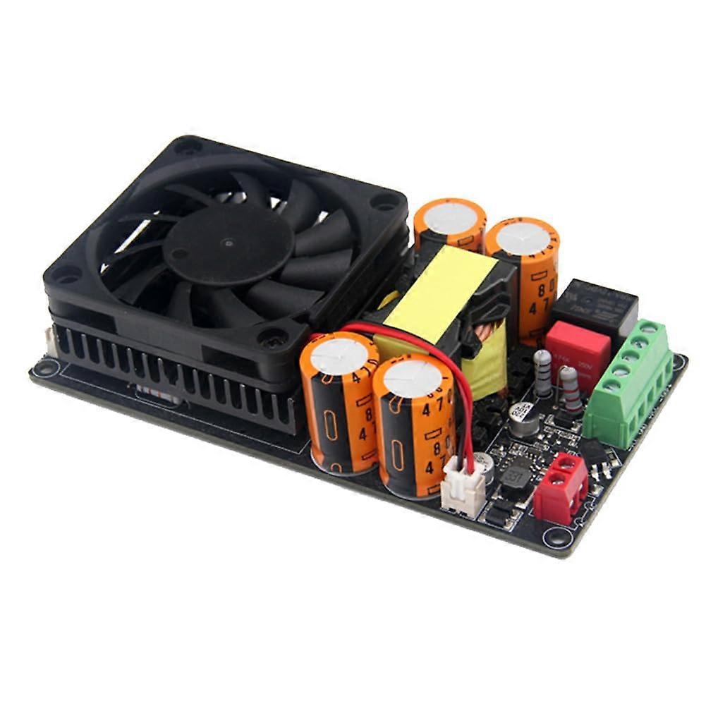 HIFI IRS2092 1000W Mono Channel Digital Class D Power Amplifier Board with Speaker Protection Relay Easy Install