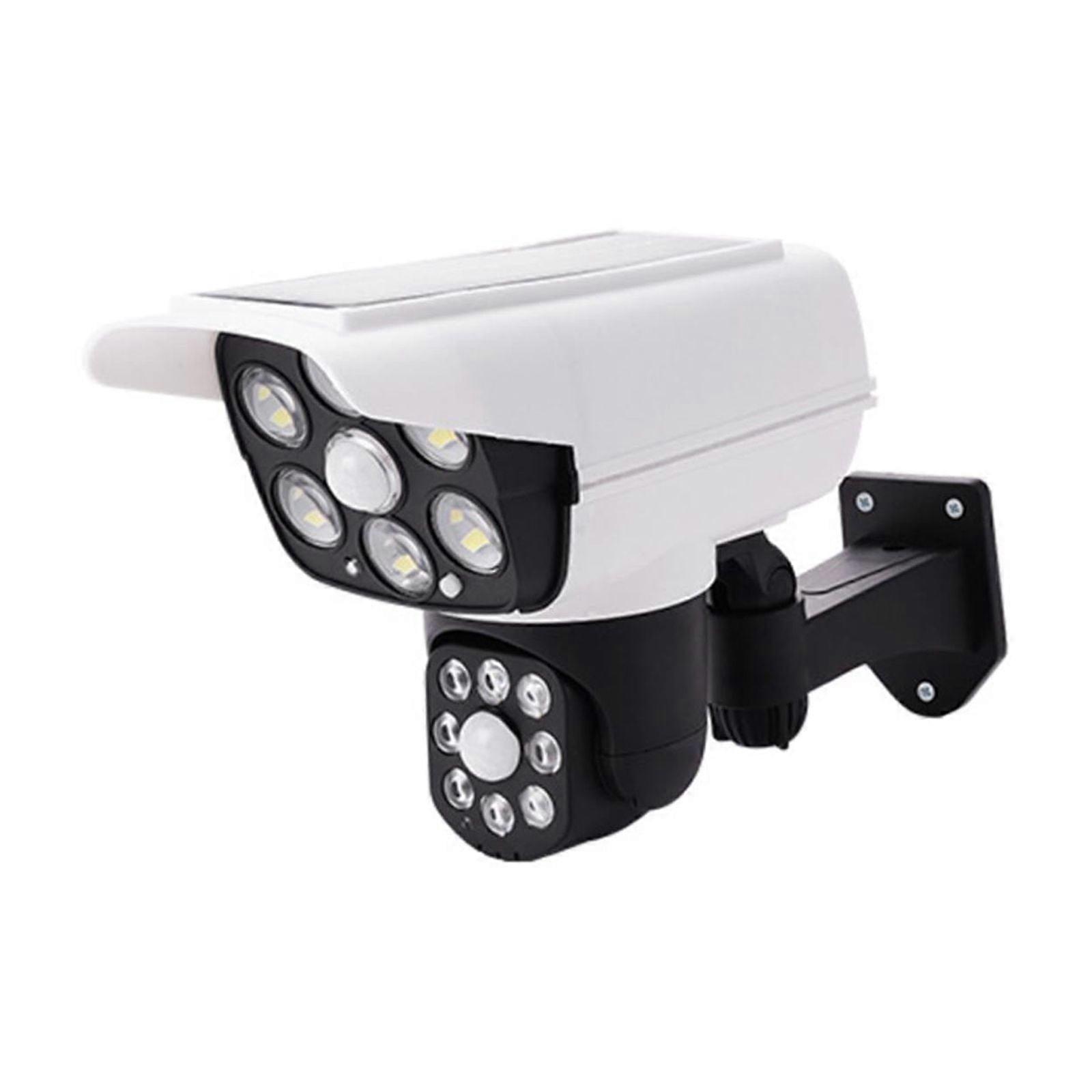 Miayilima 1X LED Solar Wall Light, Wireless Outdoor Light with Human Body Induction, Rotatable Angle & Remote Control