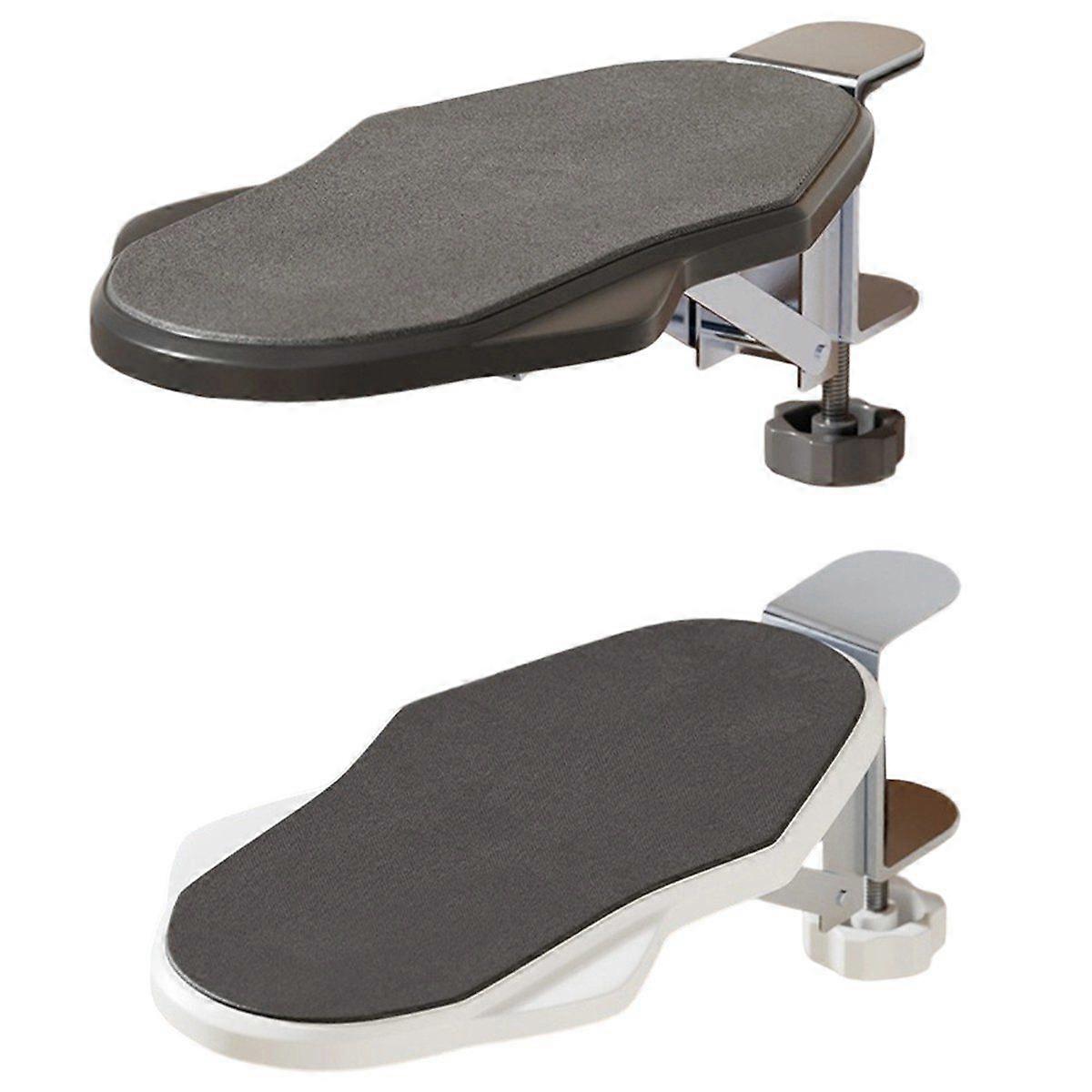 2PC Computer Arm Support Bracket Suitable for Office Desk Adjusted to Rotate Wrist Support Bracket Tray for Home Use