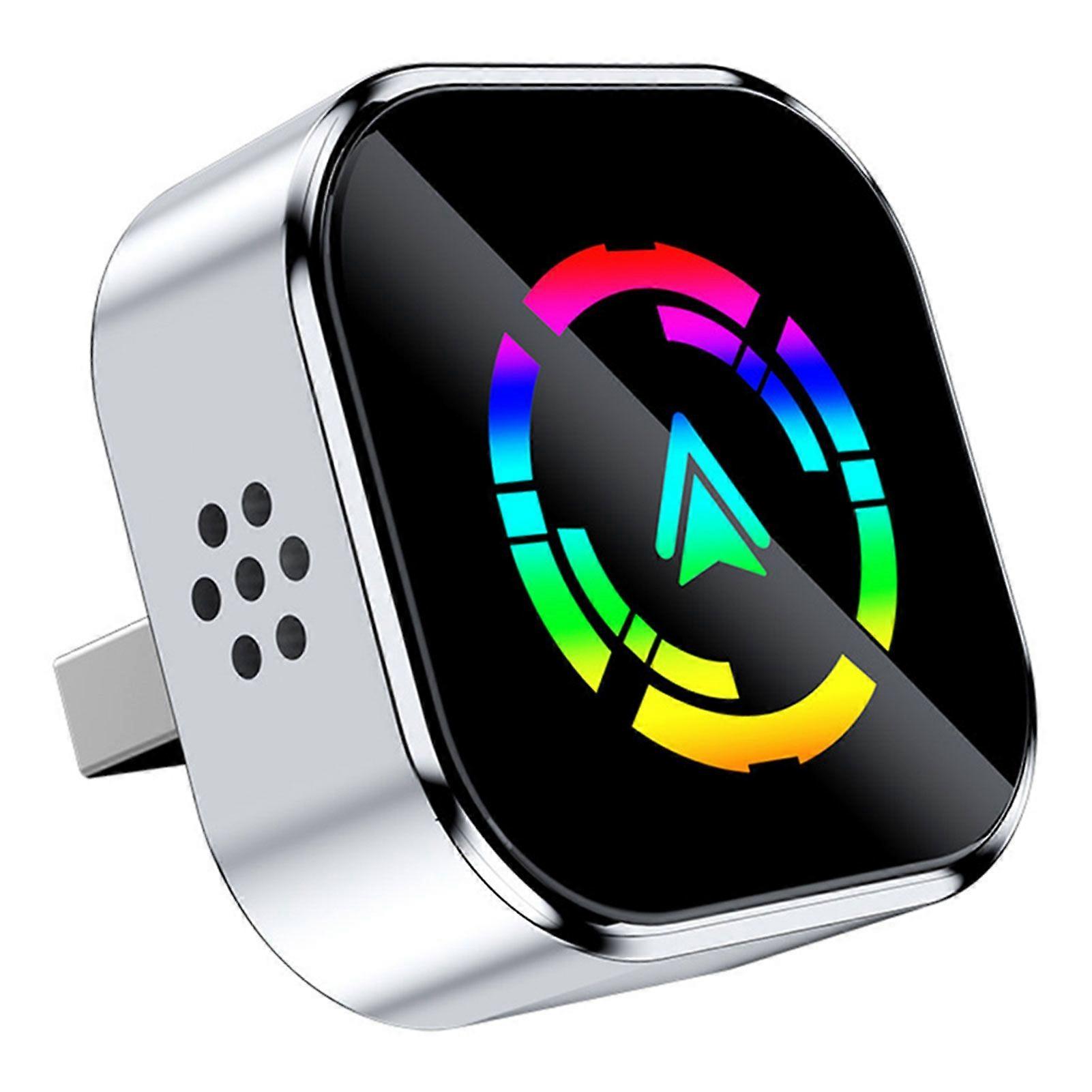 Wireless CarPlays Adapter for iPhone Androids Auto 2 in 1 Plug Play Fast Connection Road Trips