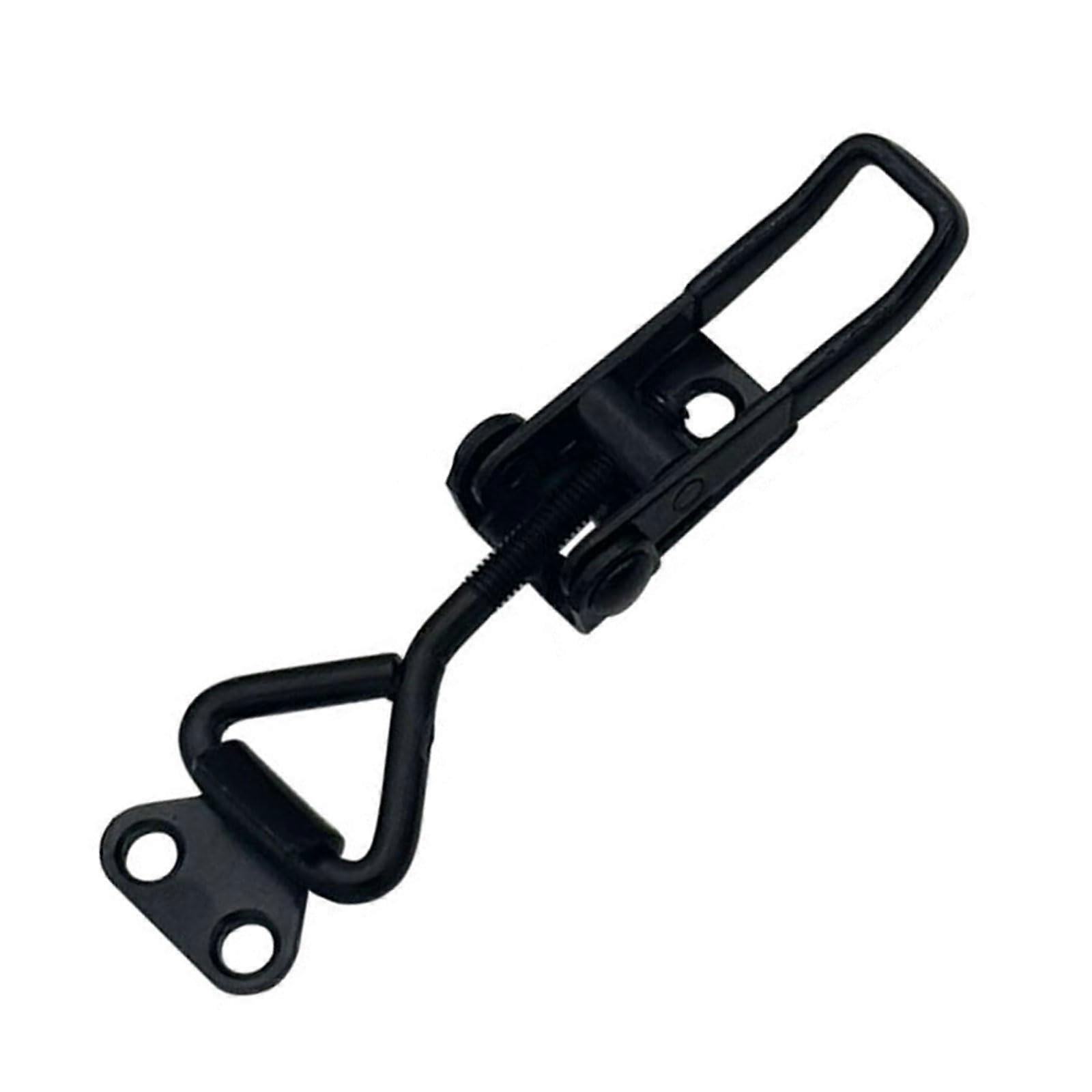 Adjustable Toggle Latch Clamp with AntiSlip Grip for Cabinets and Toolbox Secure Locking