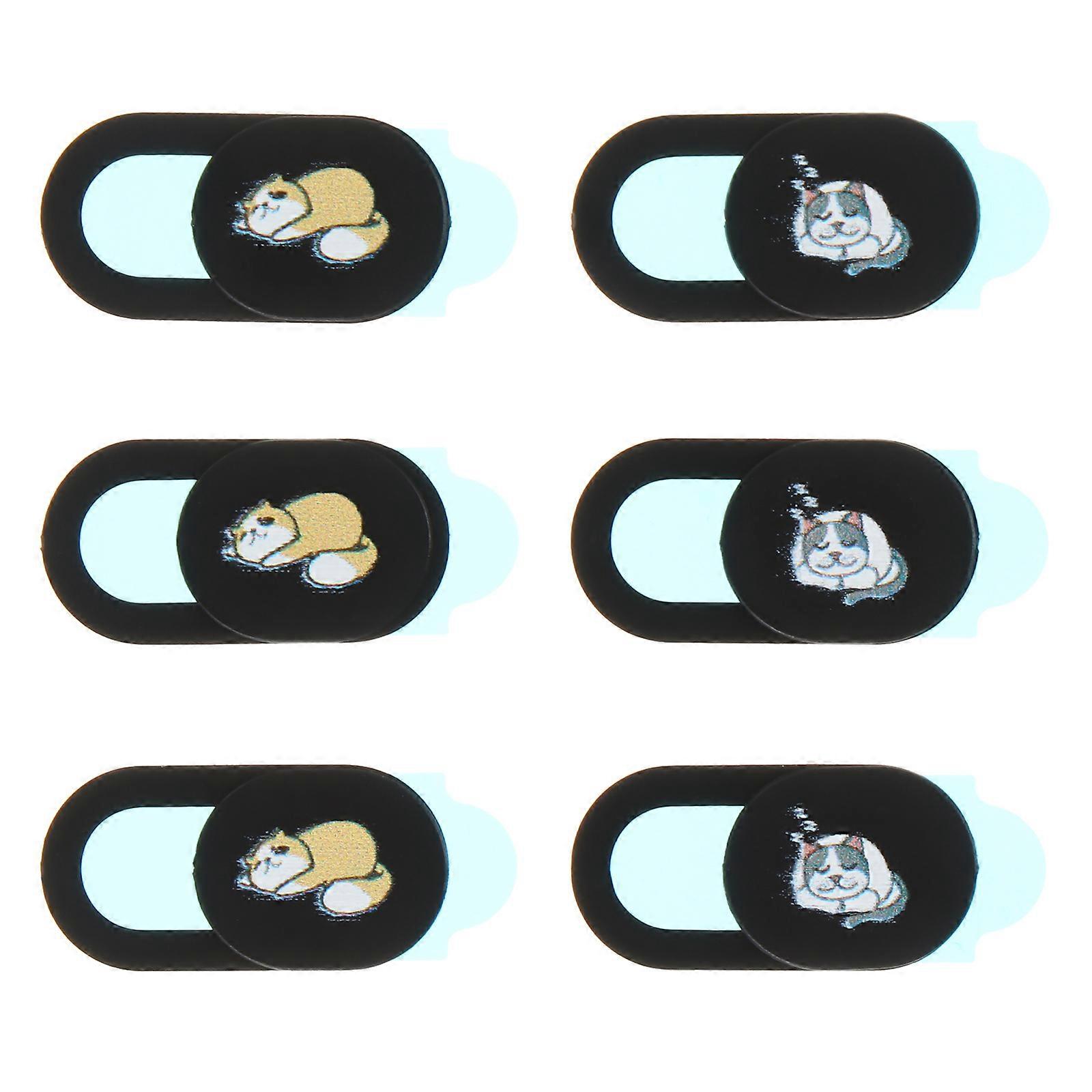 Camera Cover Slide Privacy Protection with 6Pcs for Webcam Security Use