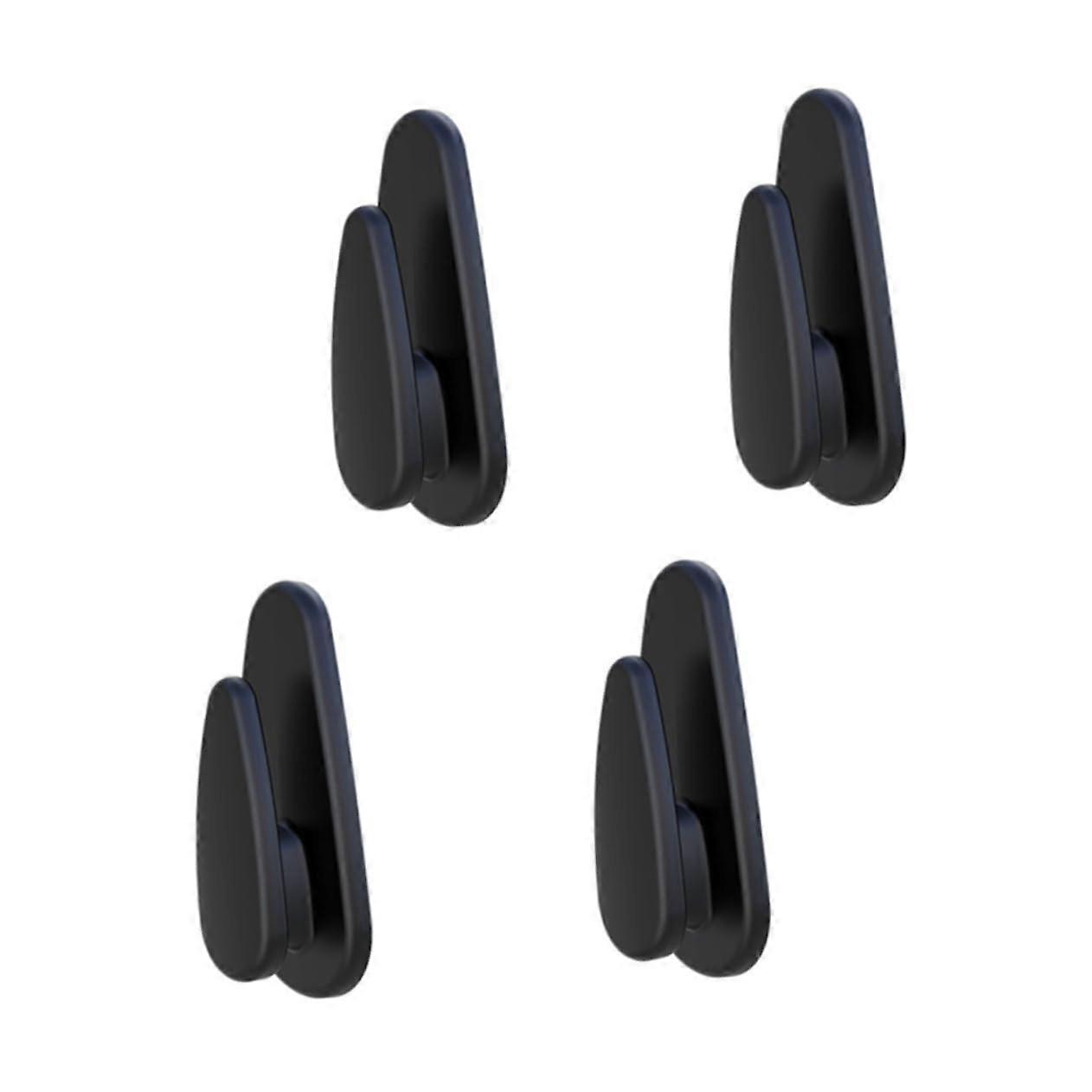 8Pcs Self Adhesive Car Hooks for Keys Bags and Cables, MultiScene Use, Durable SpaceSaving Design