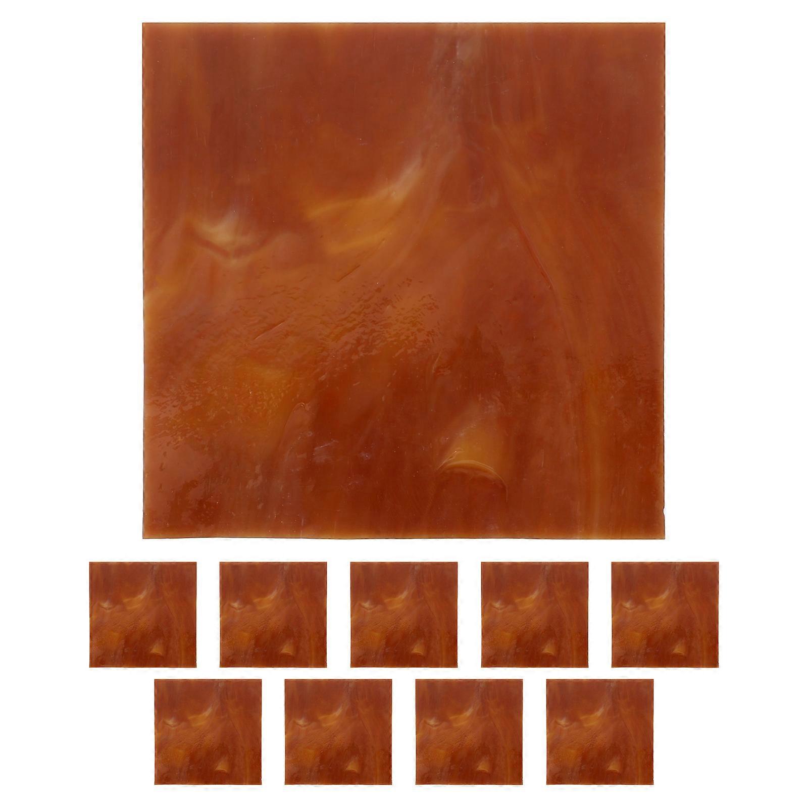 Glasmosaiksæt til gør-det-selv 10 stk. glasfliser