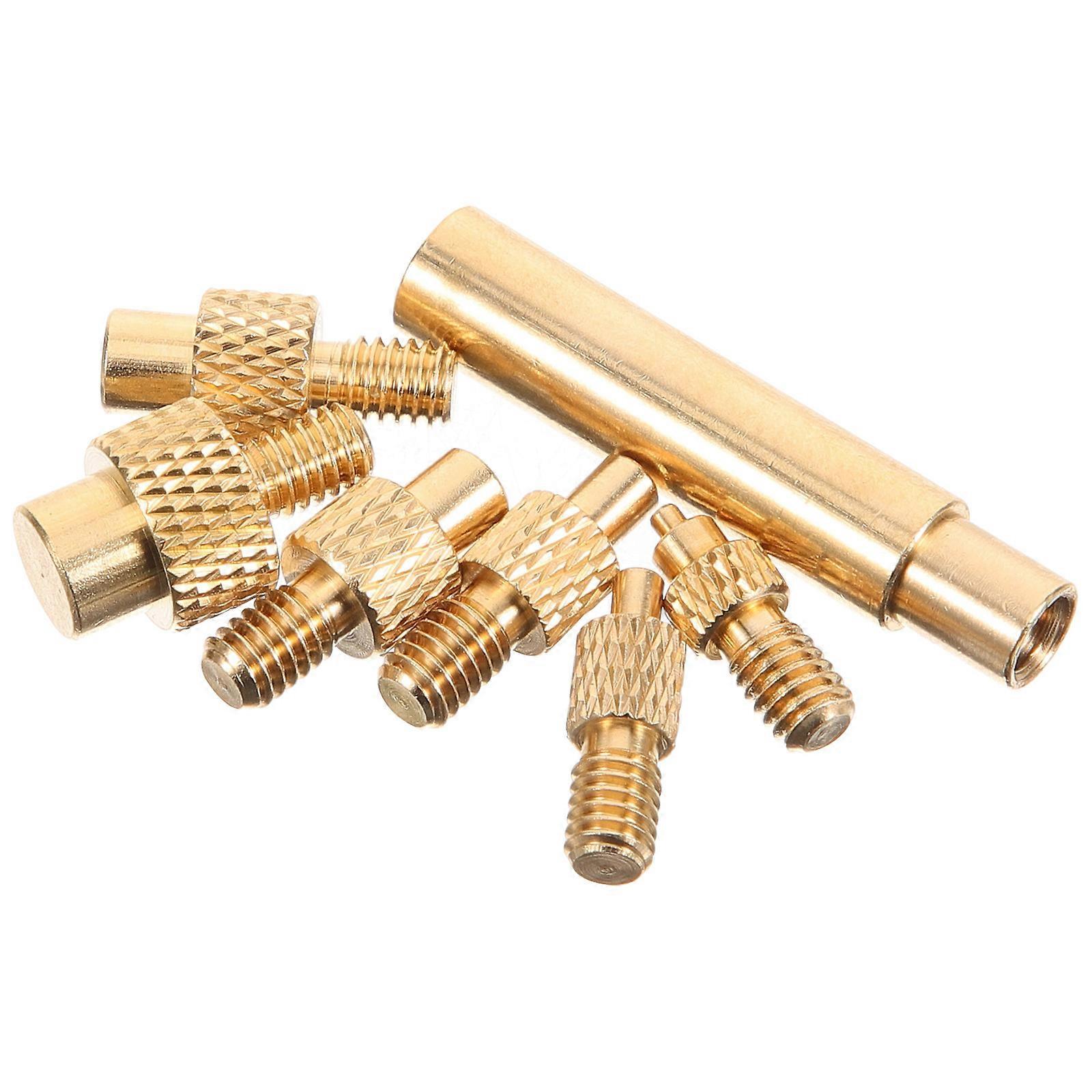 Golden Heat Set Insert Tool for Soldering 1Set Thread Knurled Nut Equipment